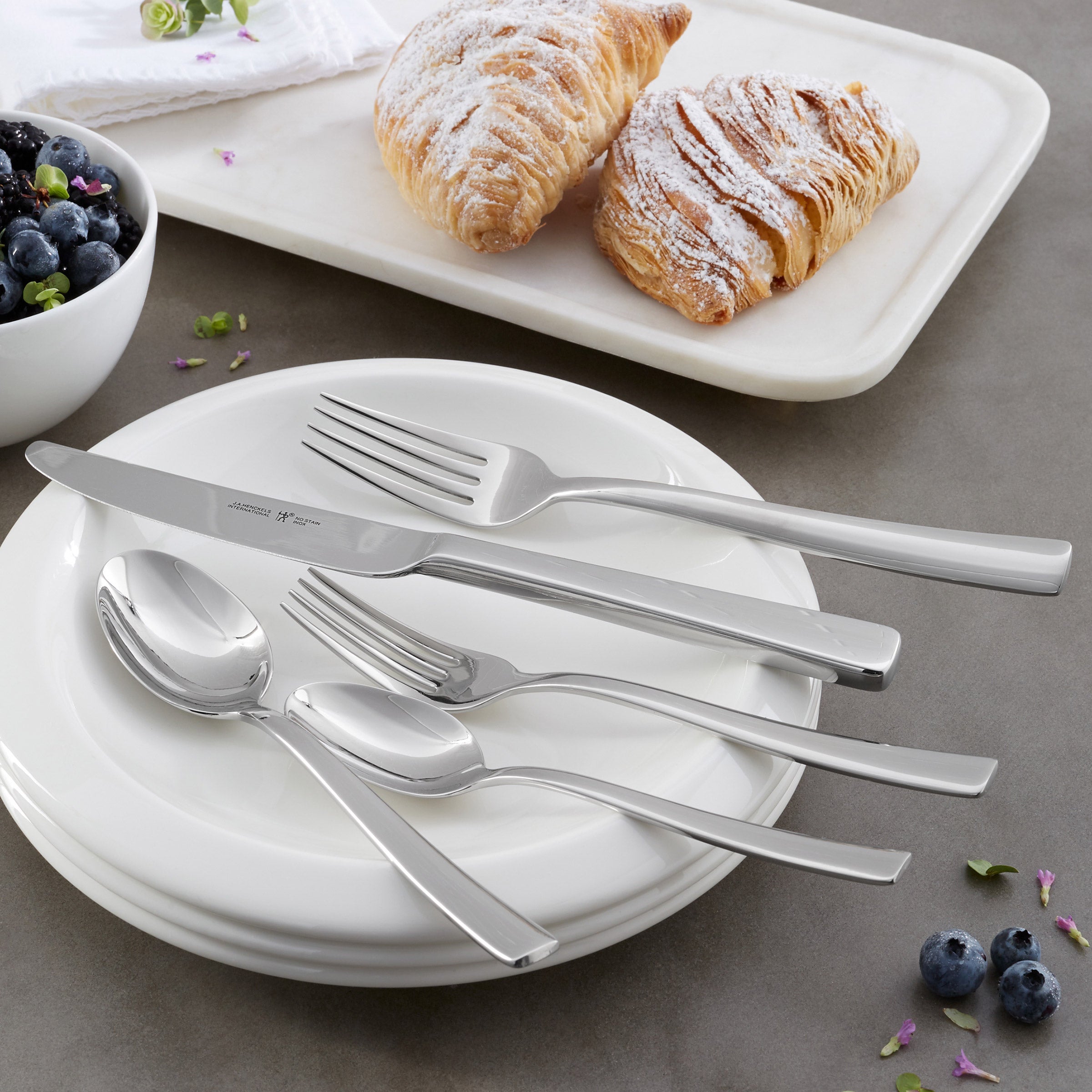 Henckels International Metro Square Flatware Set, 20-piece