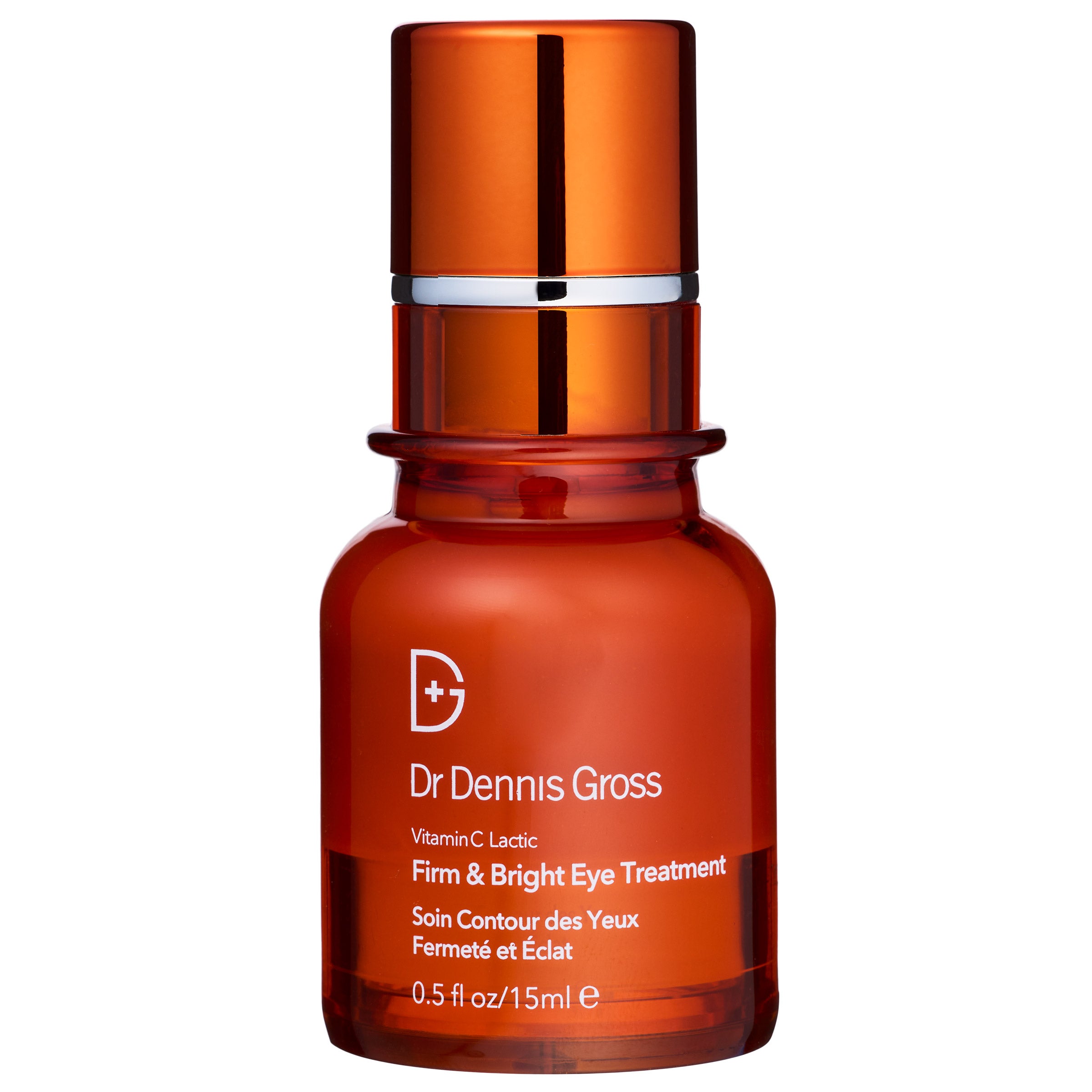 Dr. Dennis Gross Skincare Vitamin C Lactic Firm & Bright Eye Treatment, 0.5 fl oz