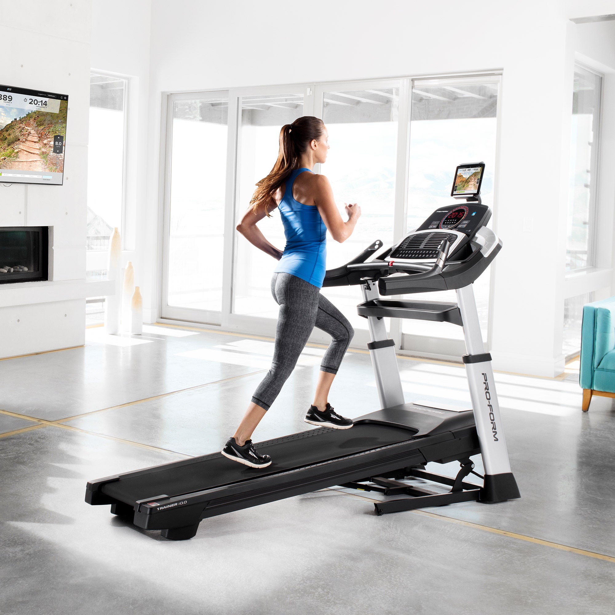 ProForm Trainer 10.0 Treadmill with 1-Year iFit Coach Included- Assembly Required