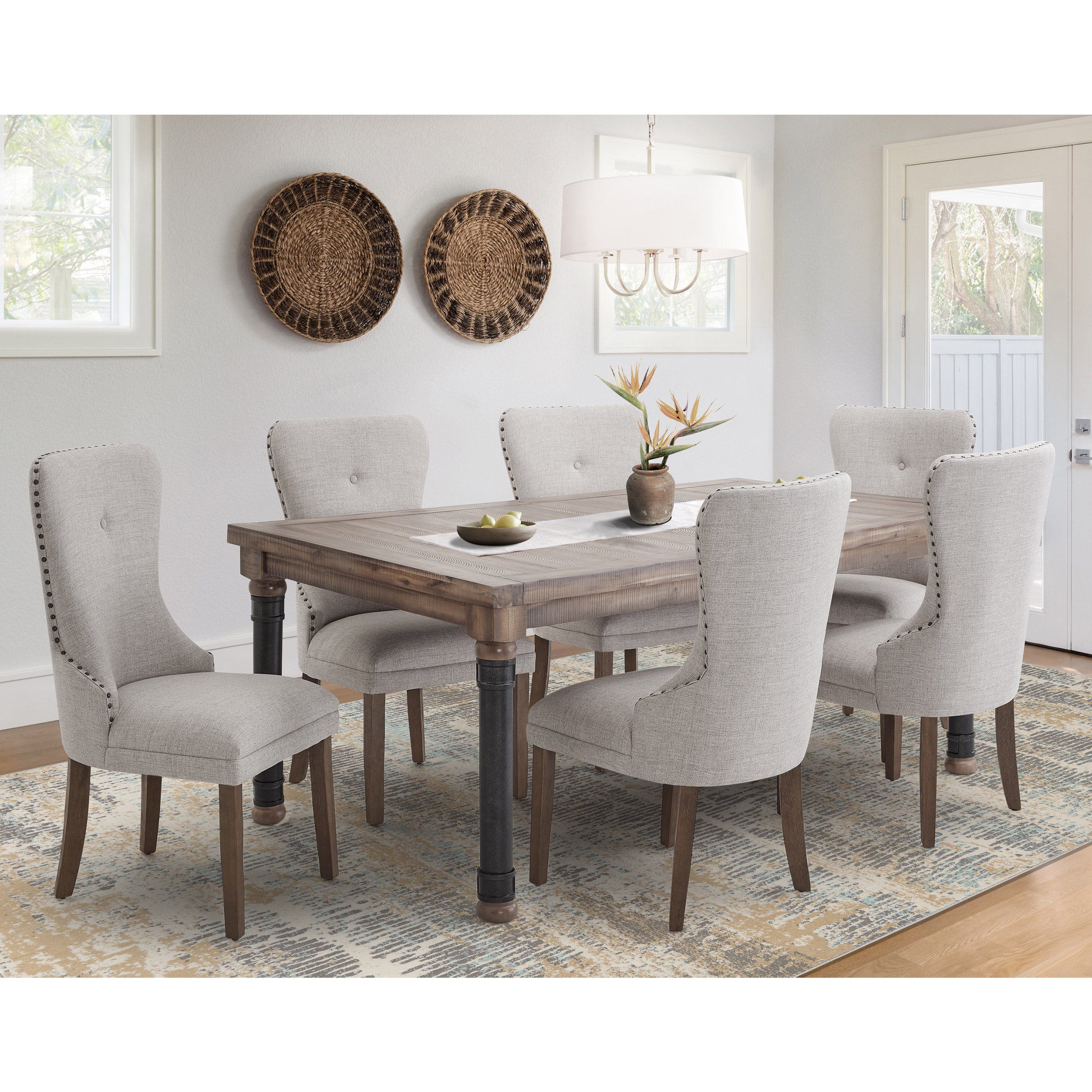 Crossings 7-piece 76" Dining Set