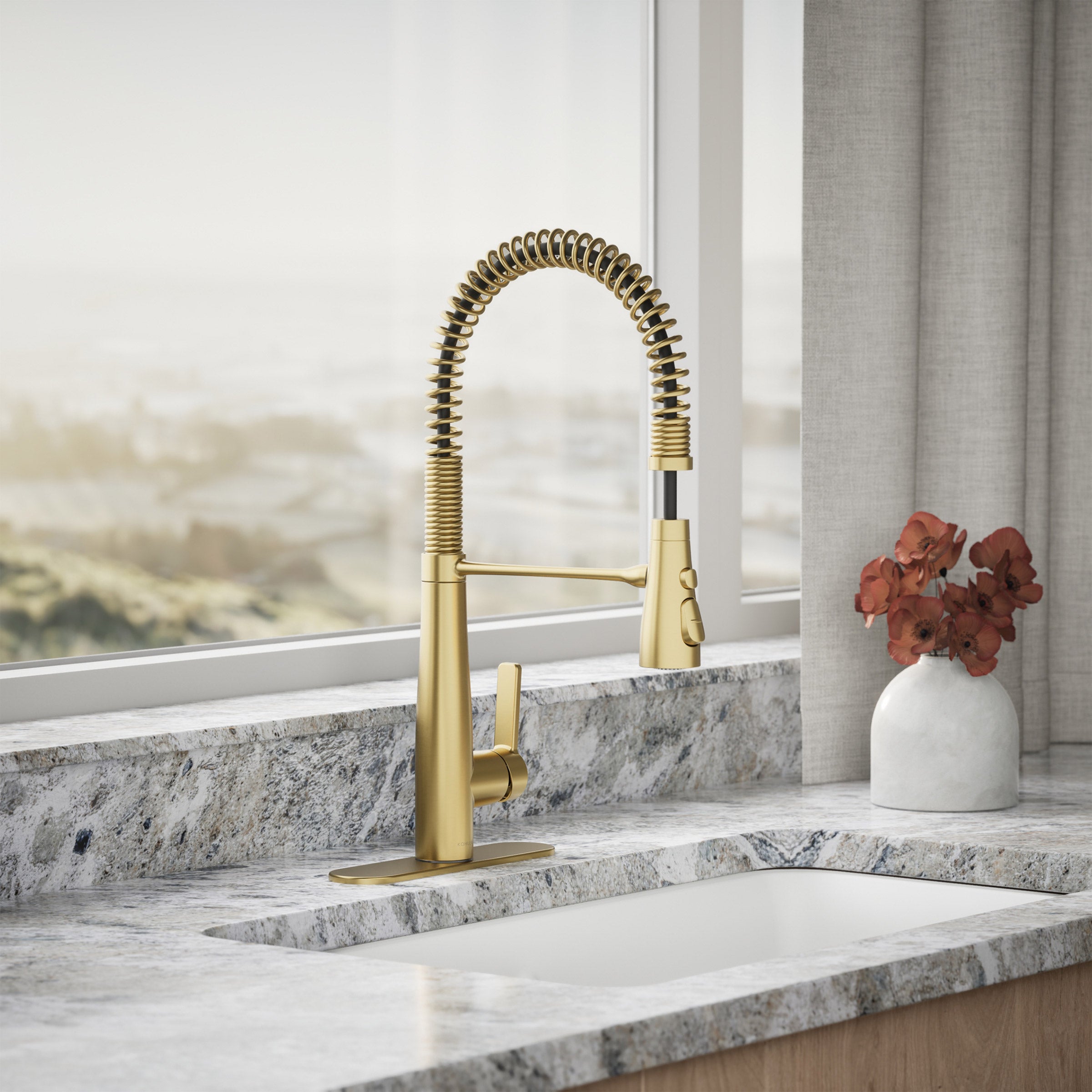 Kohler Vind Semi-Professional Pull-down Kitchen Sink Faucet