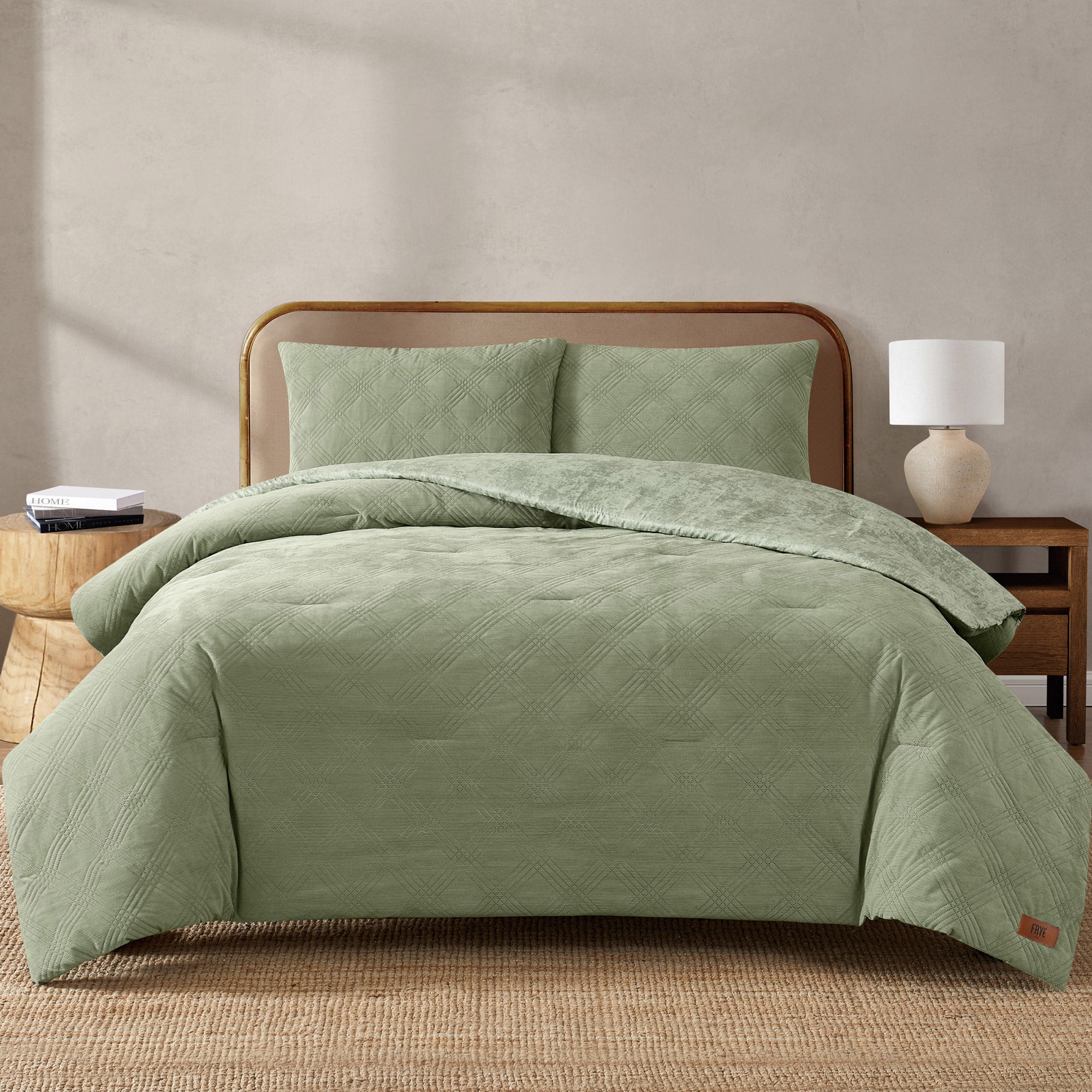 FRYE 3-piece Corduroy Comforter Set
