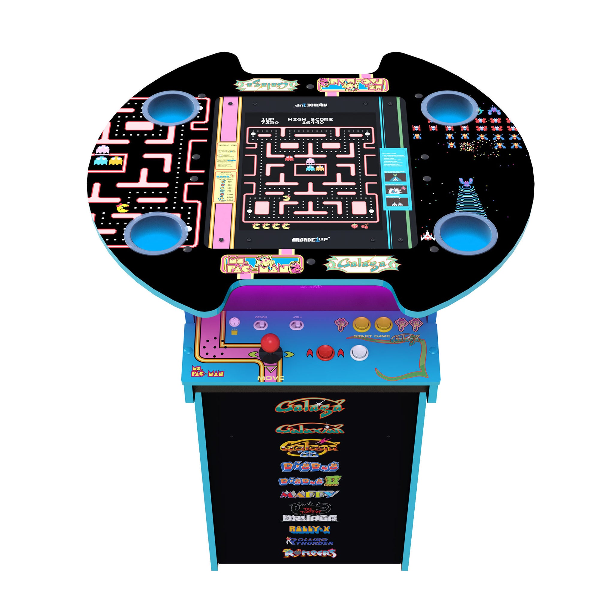 Ms. Pac-man / Galaga Pub Table