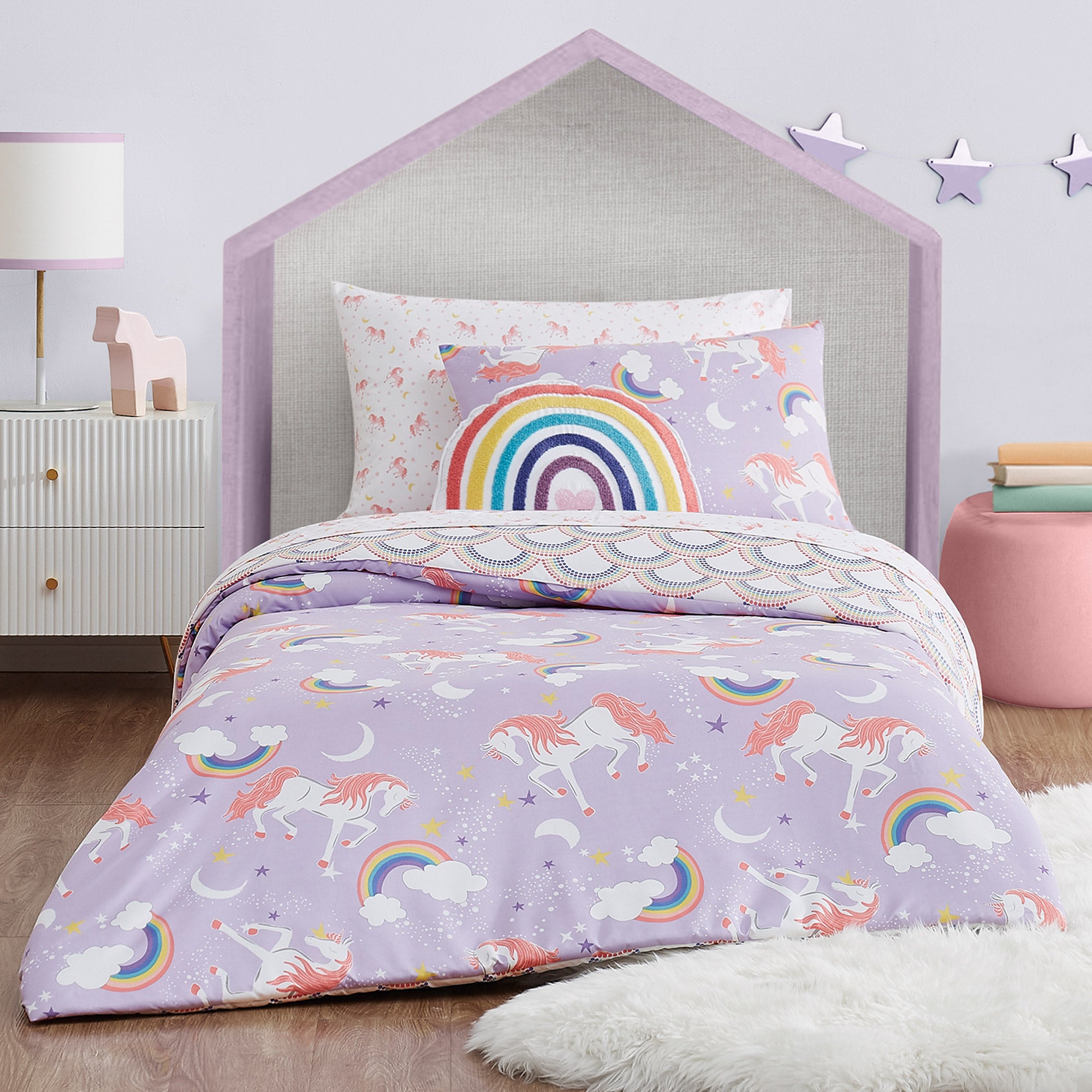 Mason & Mollie Unicorn 6-piece Bedding Set