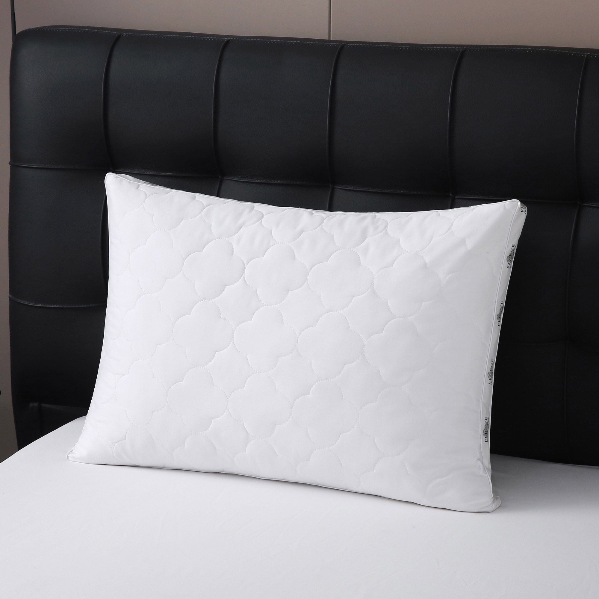 Quilted Wool Blend Surround Pillow
