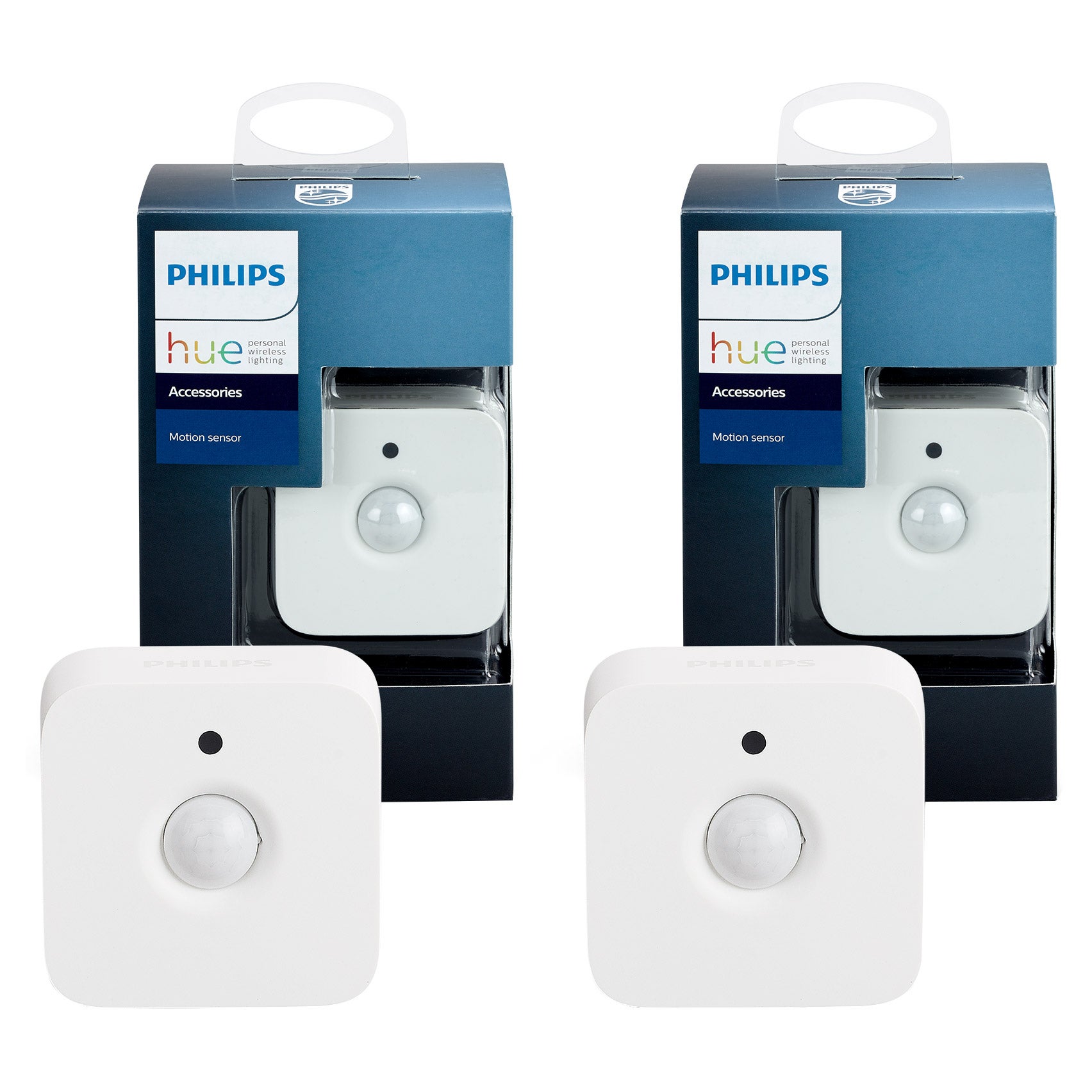 Philips Hue Indoor Smart Motion Sensor, 2-pack