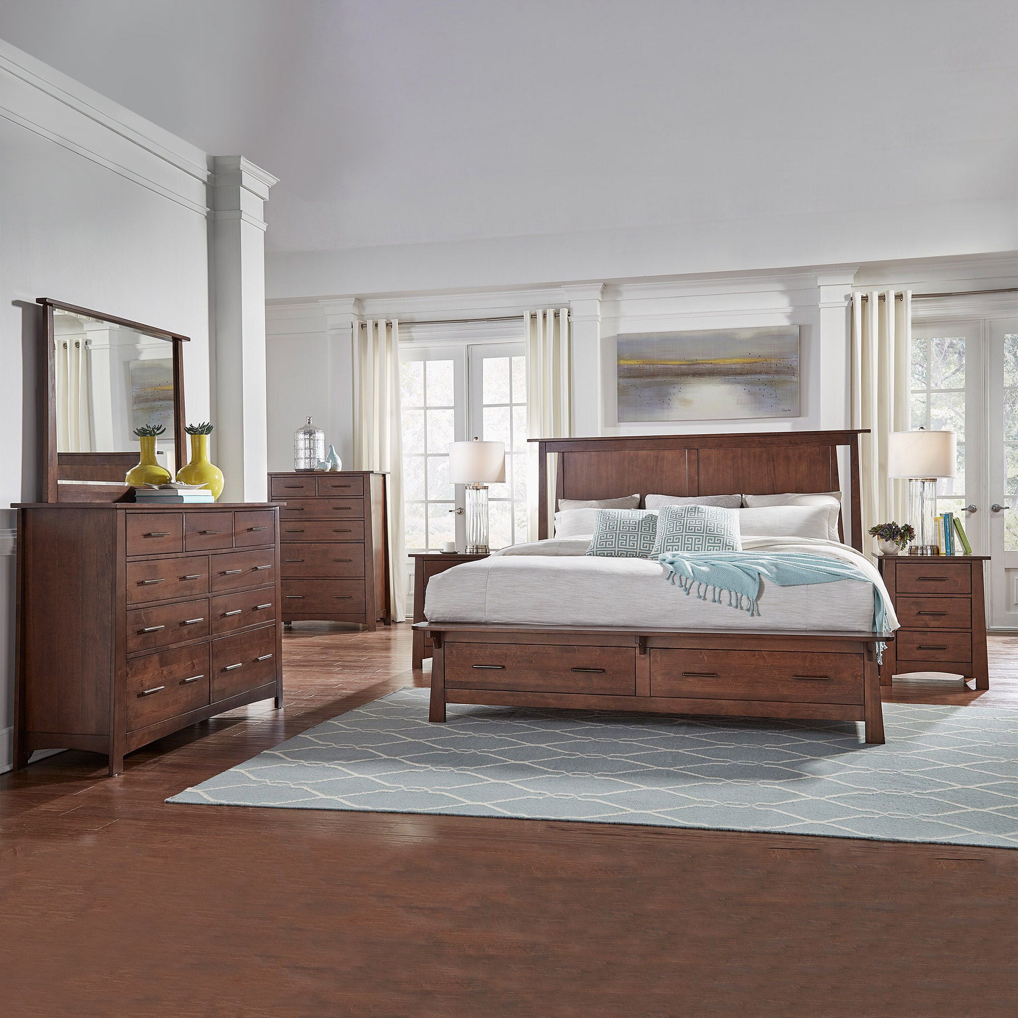 Callie 6-piece Queen Storage Bedroom Set