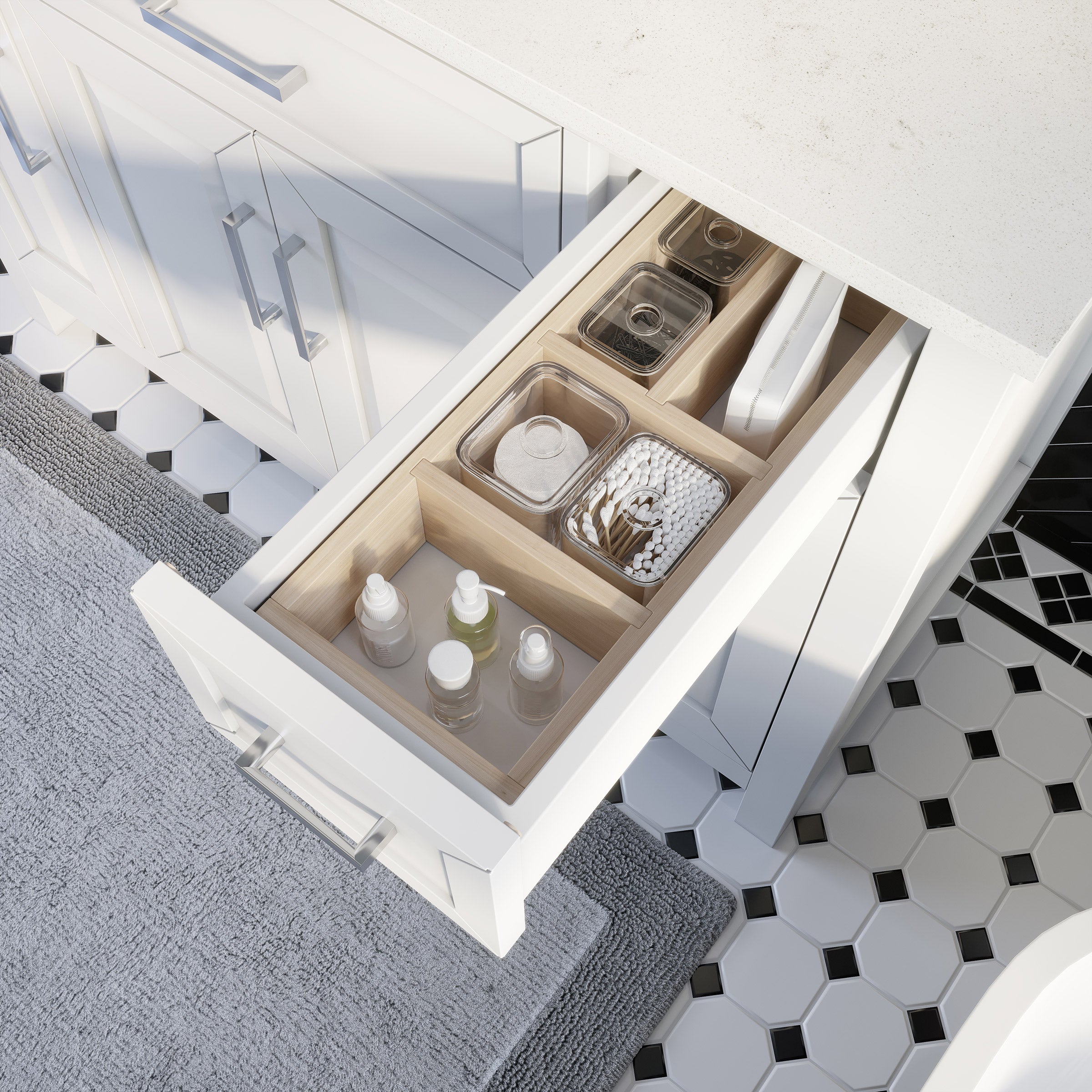 Thomson Bath Vanity by Studio Bathe in White