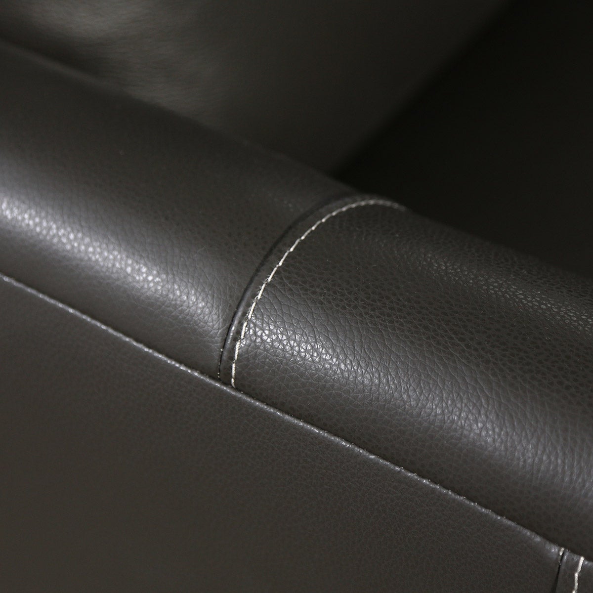 Jordane Leather Loveseat