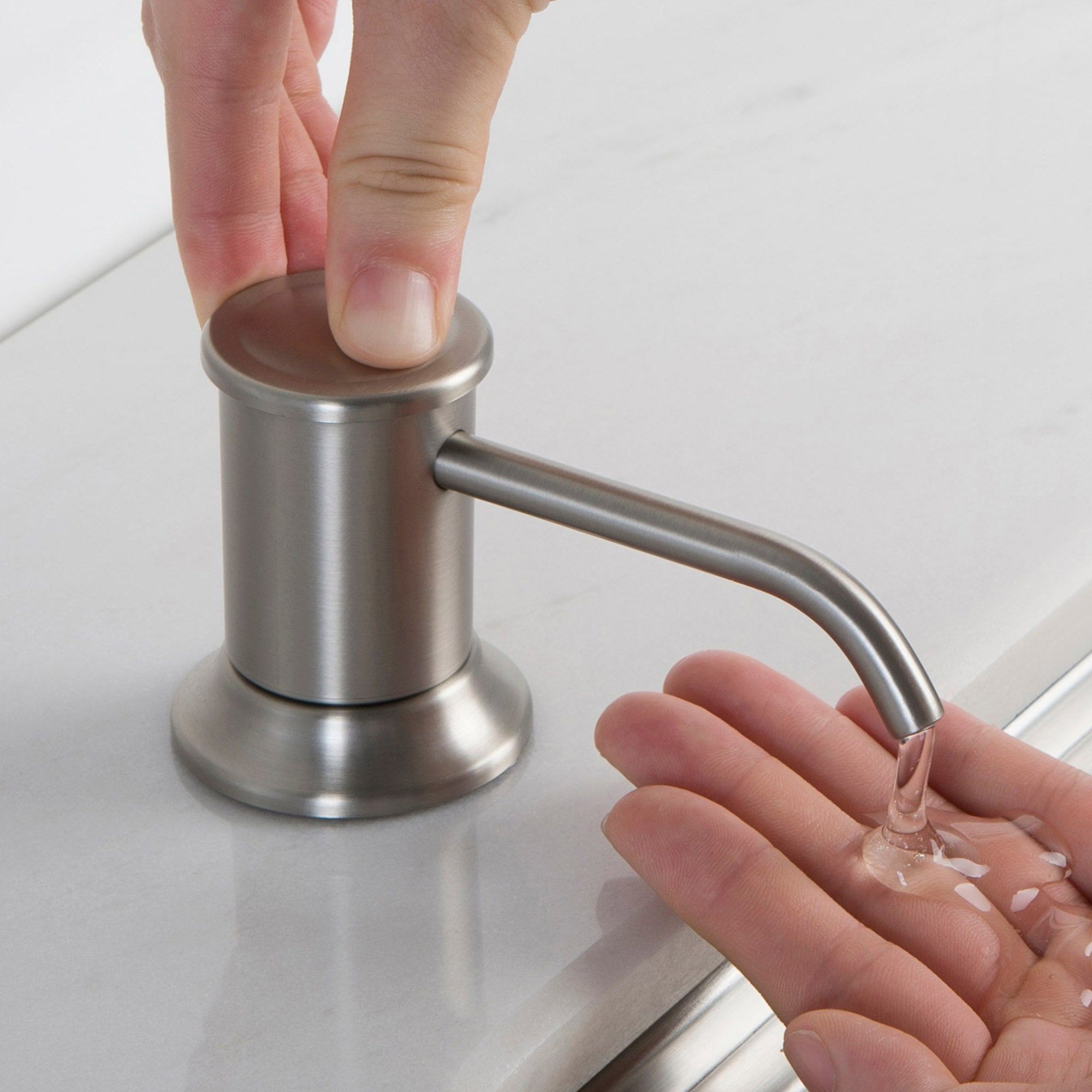 KRAUS Pull-down Kitchen Faucet and Soap Dispenser