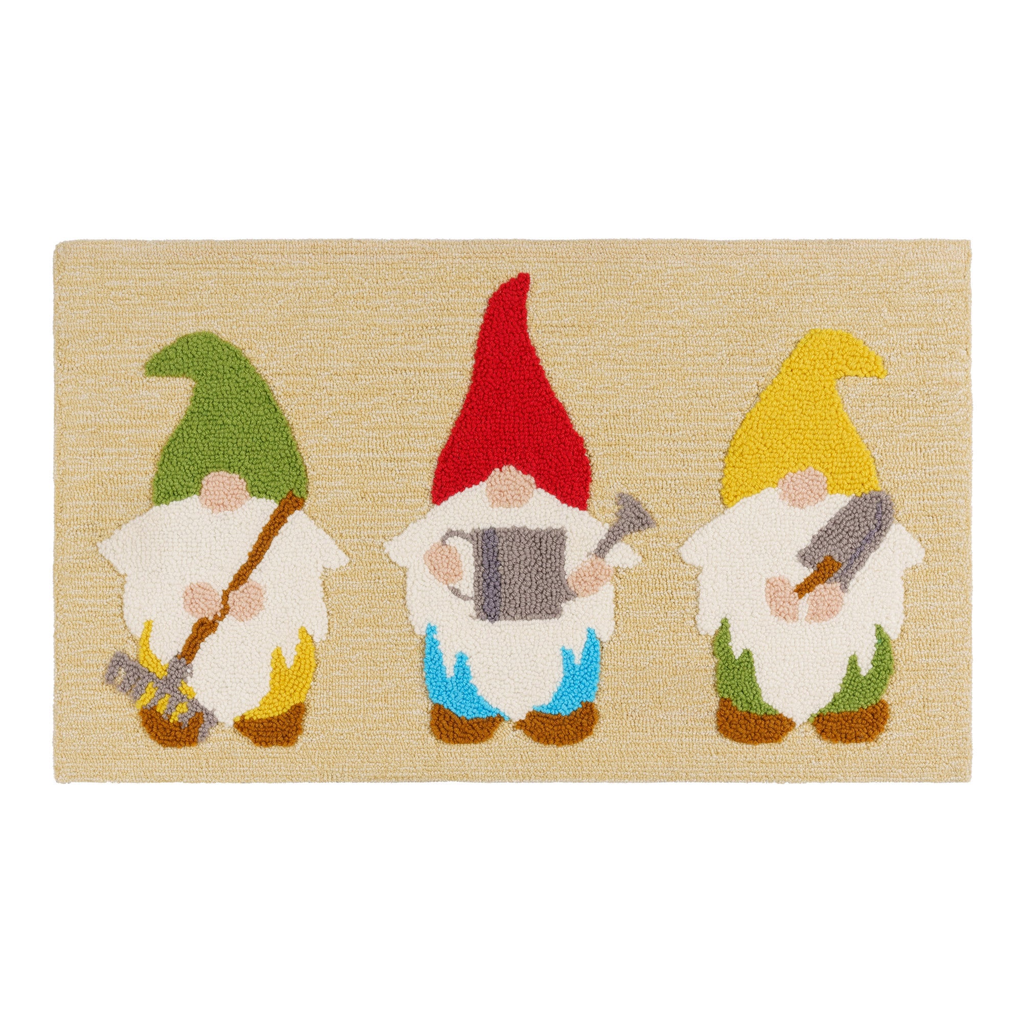 Spring Summer Hooked Rug