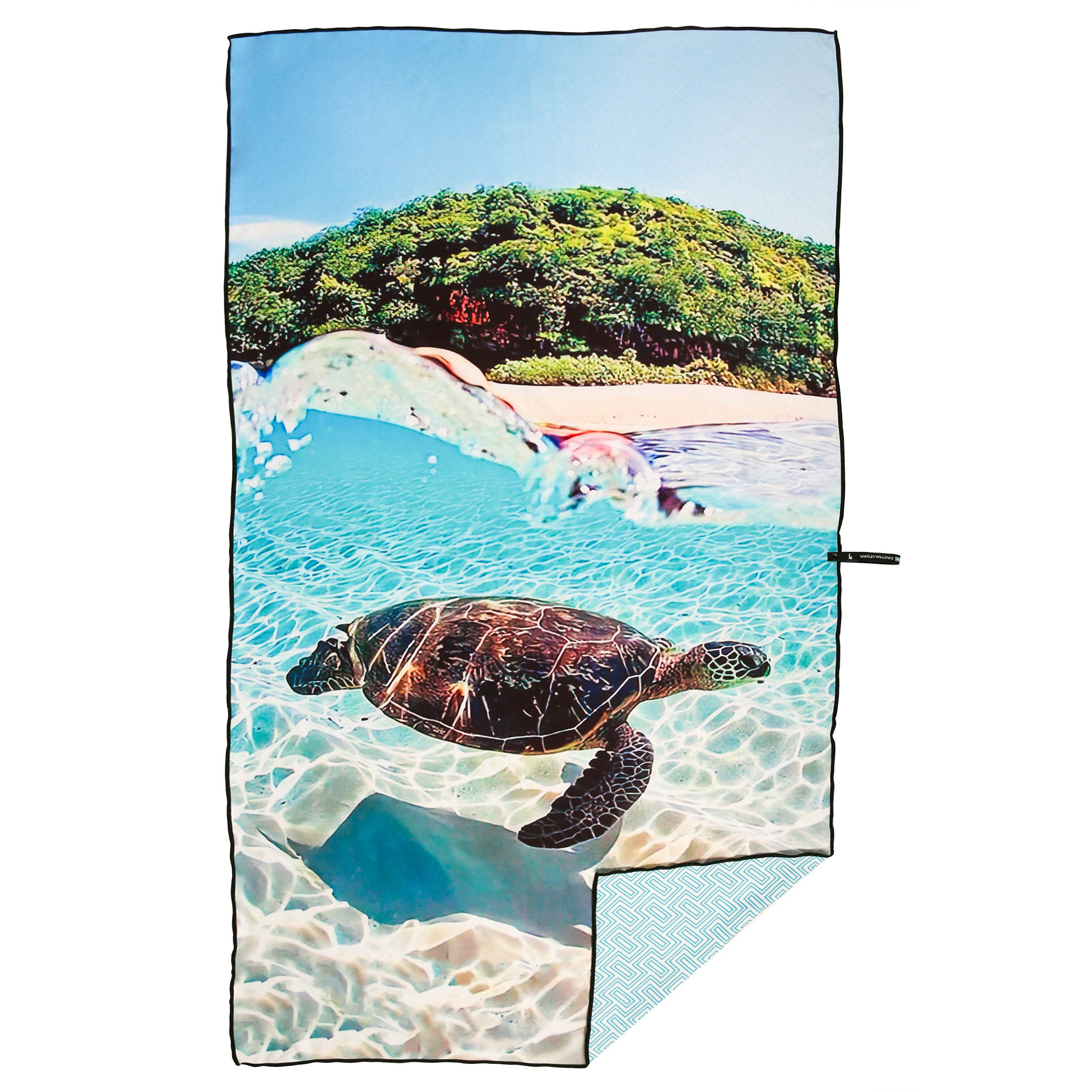 Whitley Willows Microfiber Printed Beach Towel 2-pack