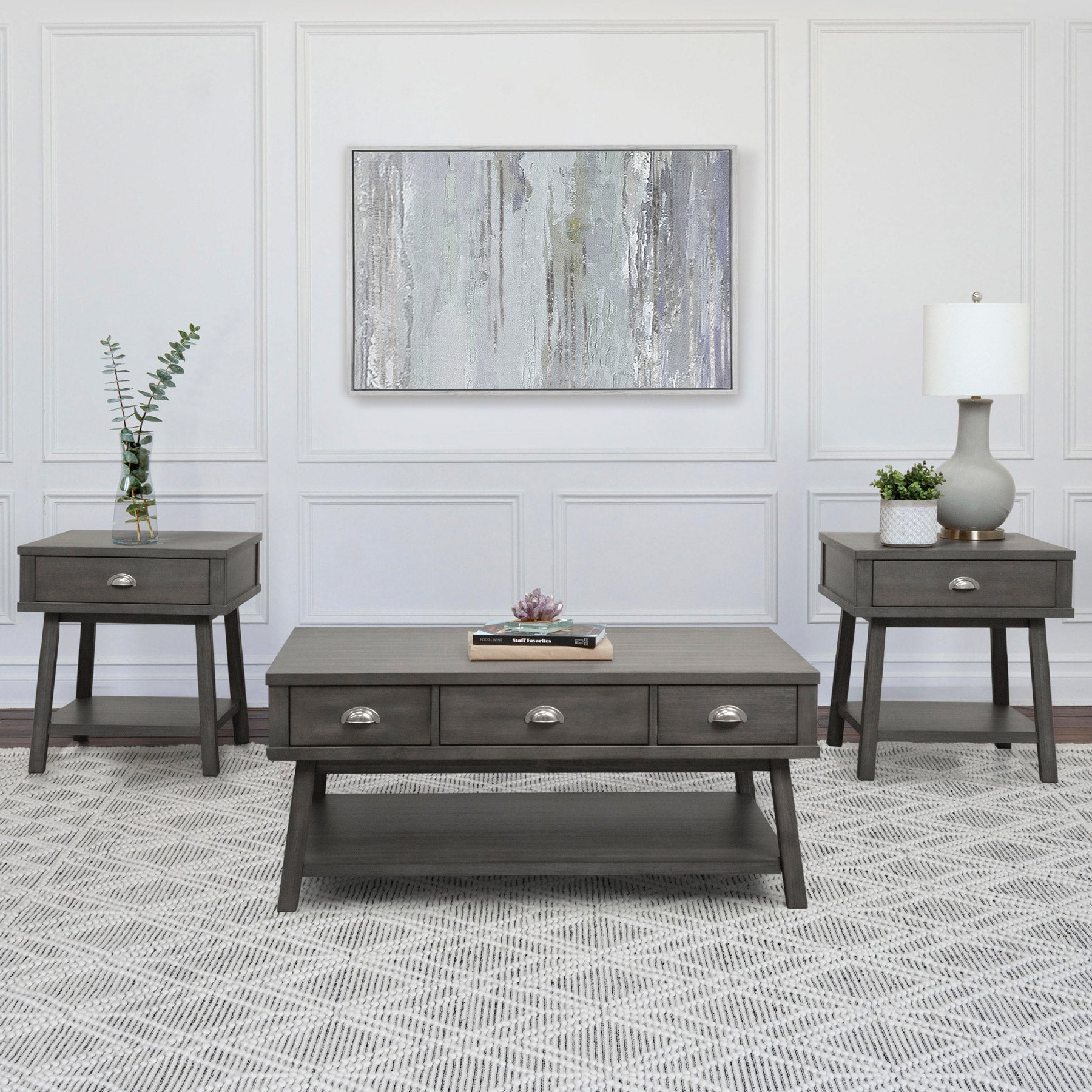Katerina 3-piece Occasional Table Collection