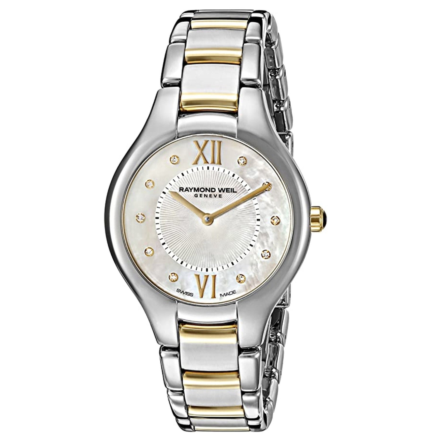Raymond Weil Noemia Two-Tone Diamond Ladies Quartz Watch