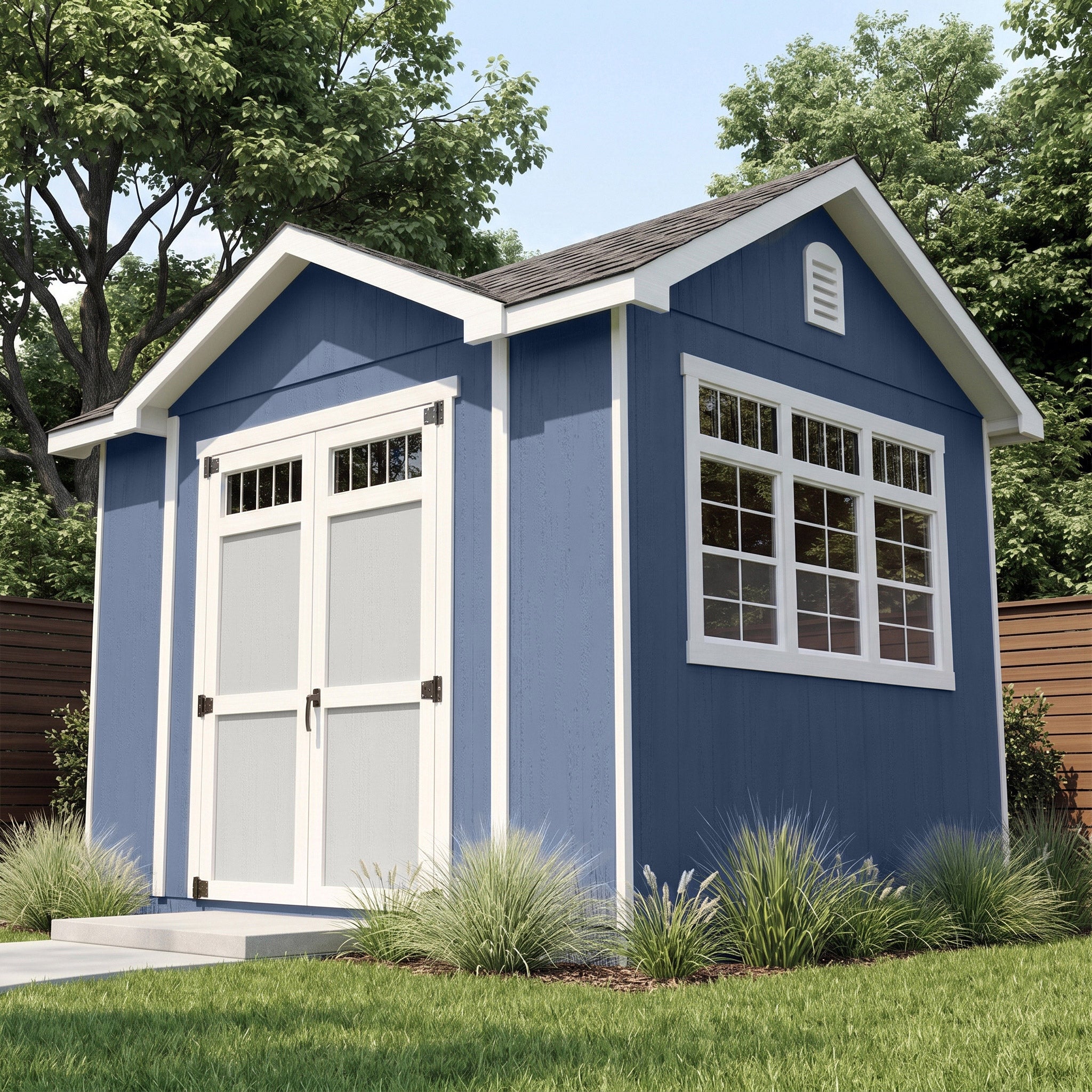 Yardline Wimberly 12' x 10' Wood Storage Shed – Do-it-Yourself Kit
