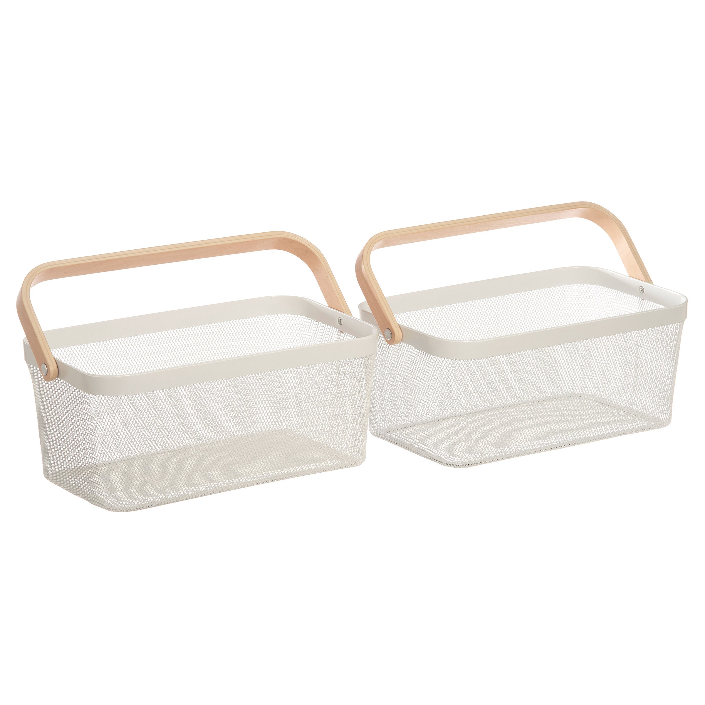 Edifice Mesh Basket with Handle, 2-pack