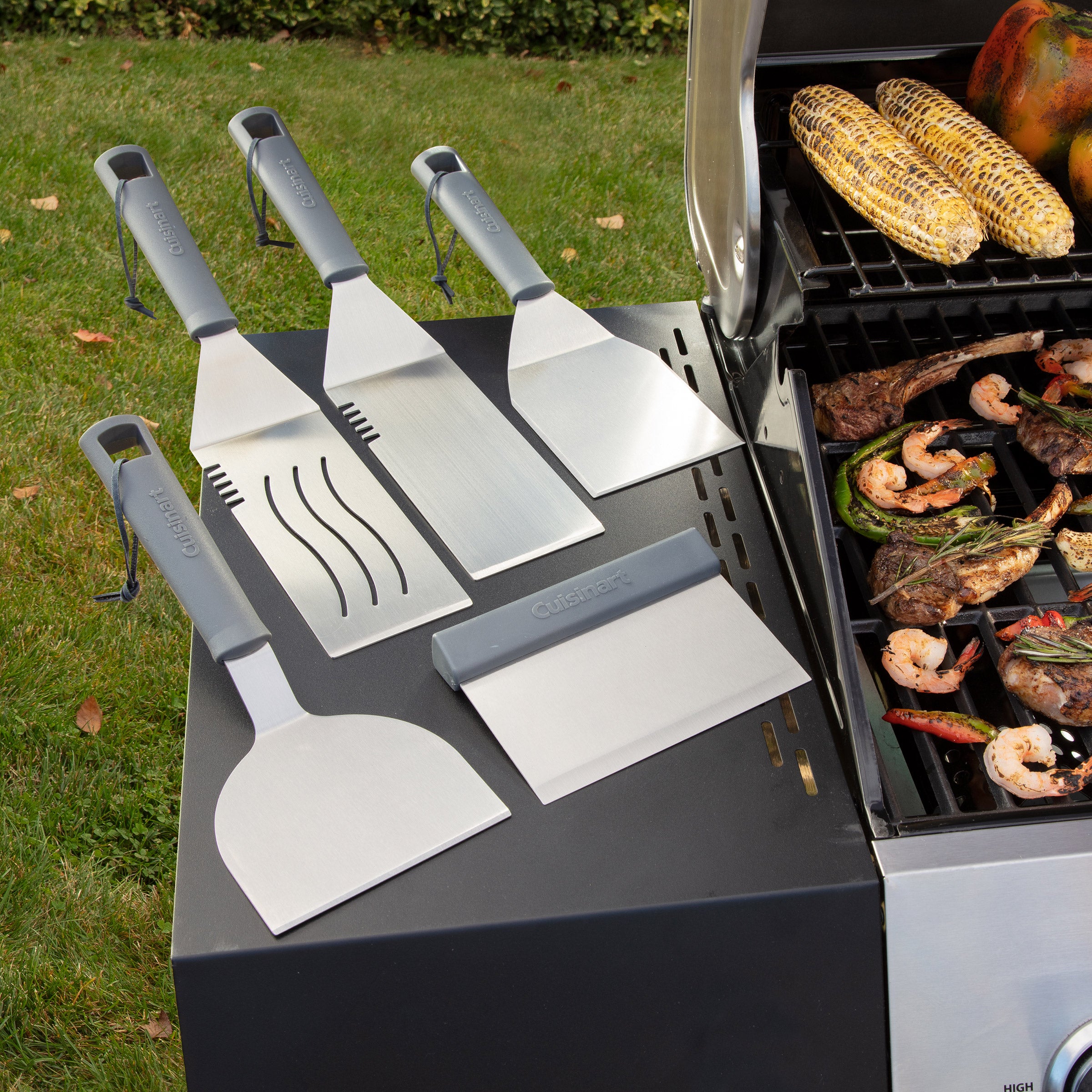 Cuisinart 5-piece Stainless Steel BBQ Tool Set