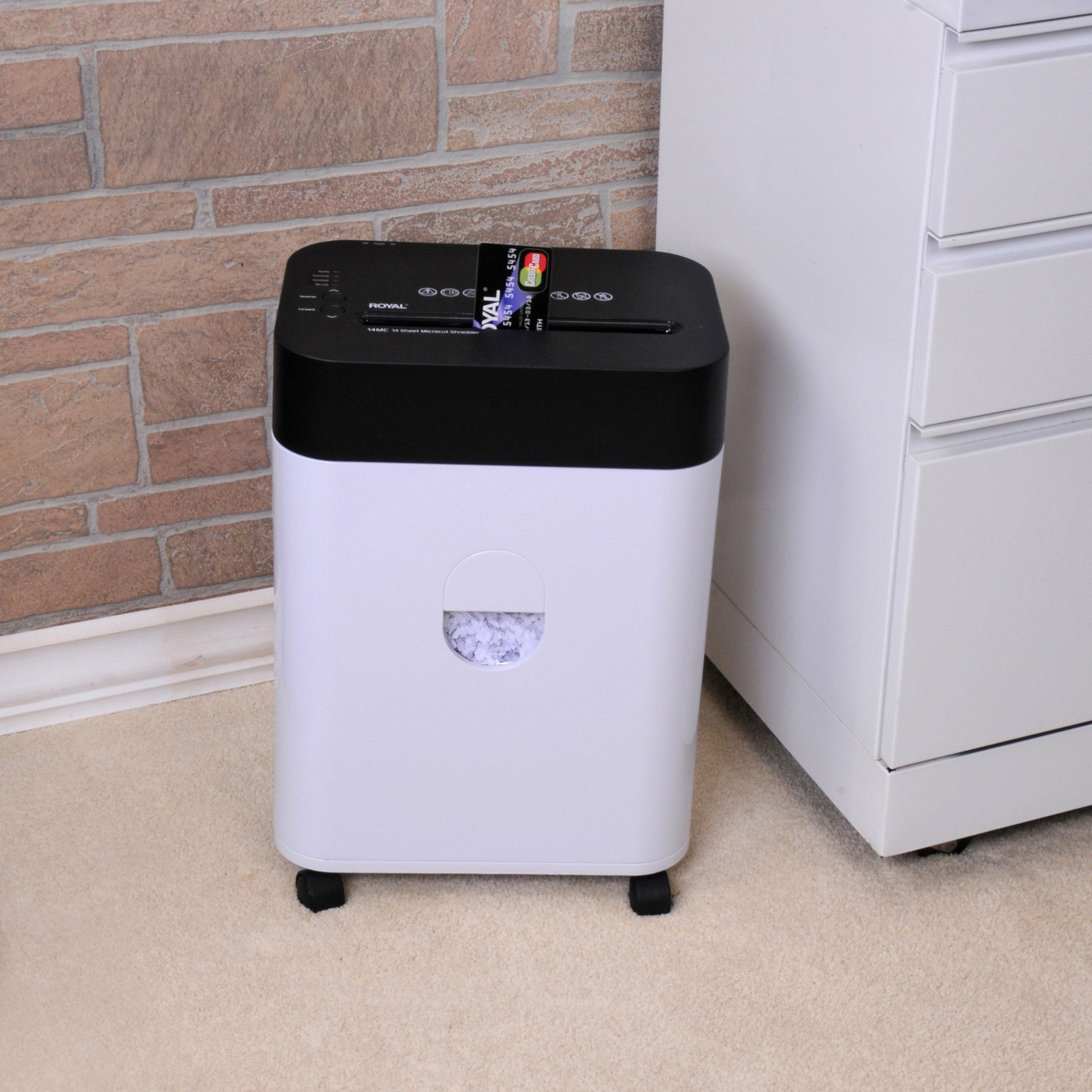Royal 14-Sheet Micro Cut Paper Shredder