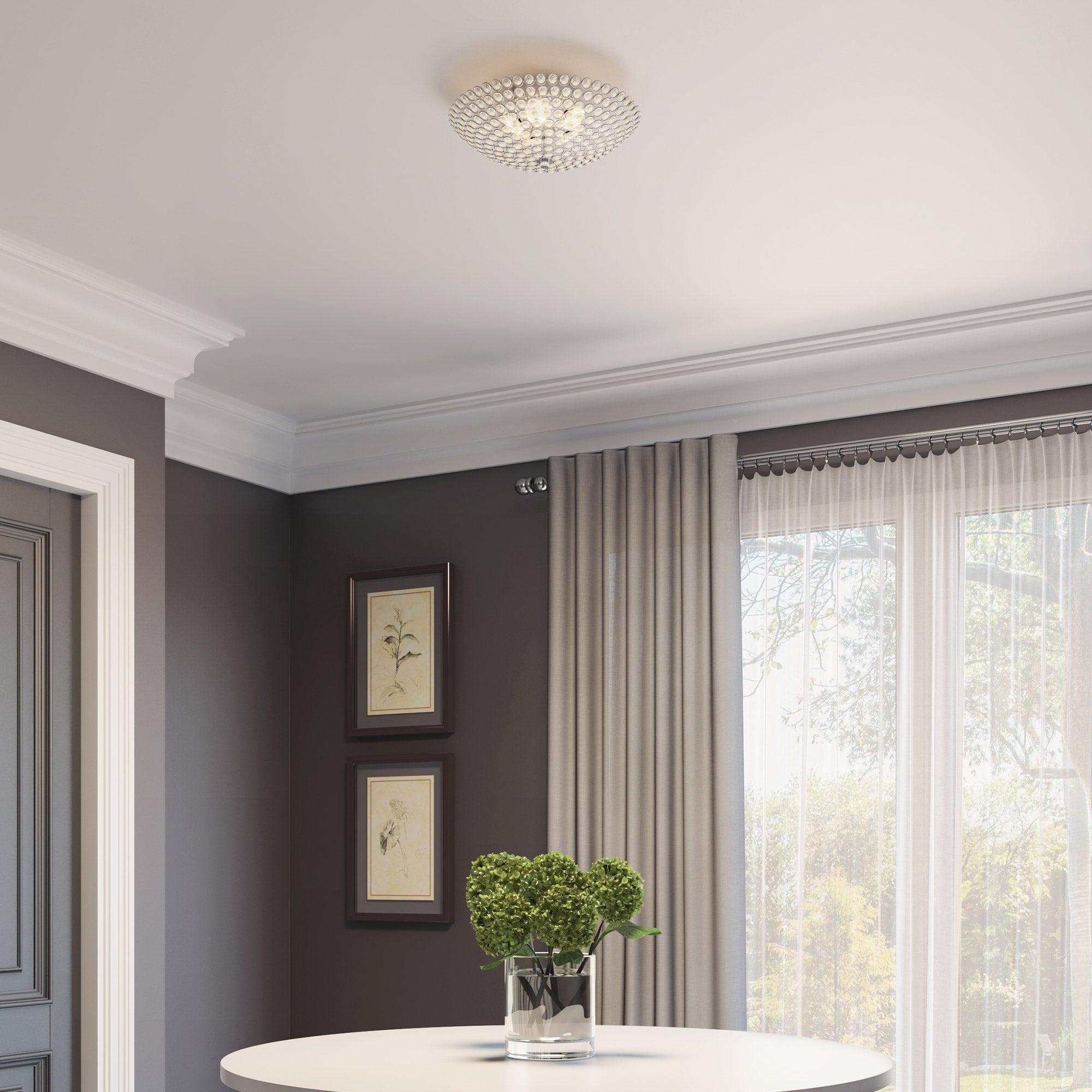 Honeymoon Flush Mount by Artika