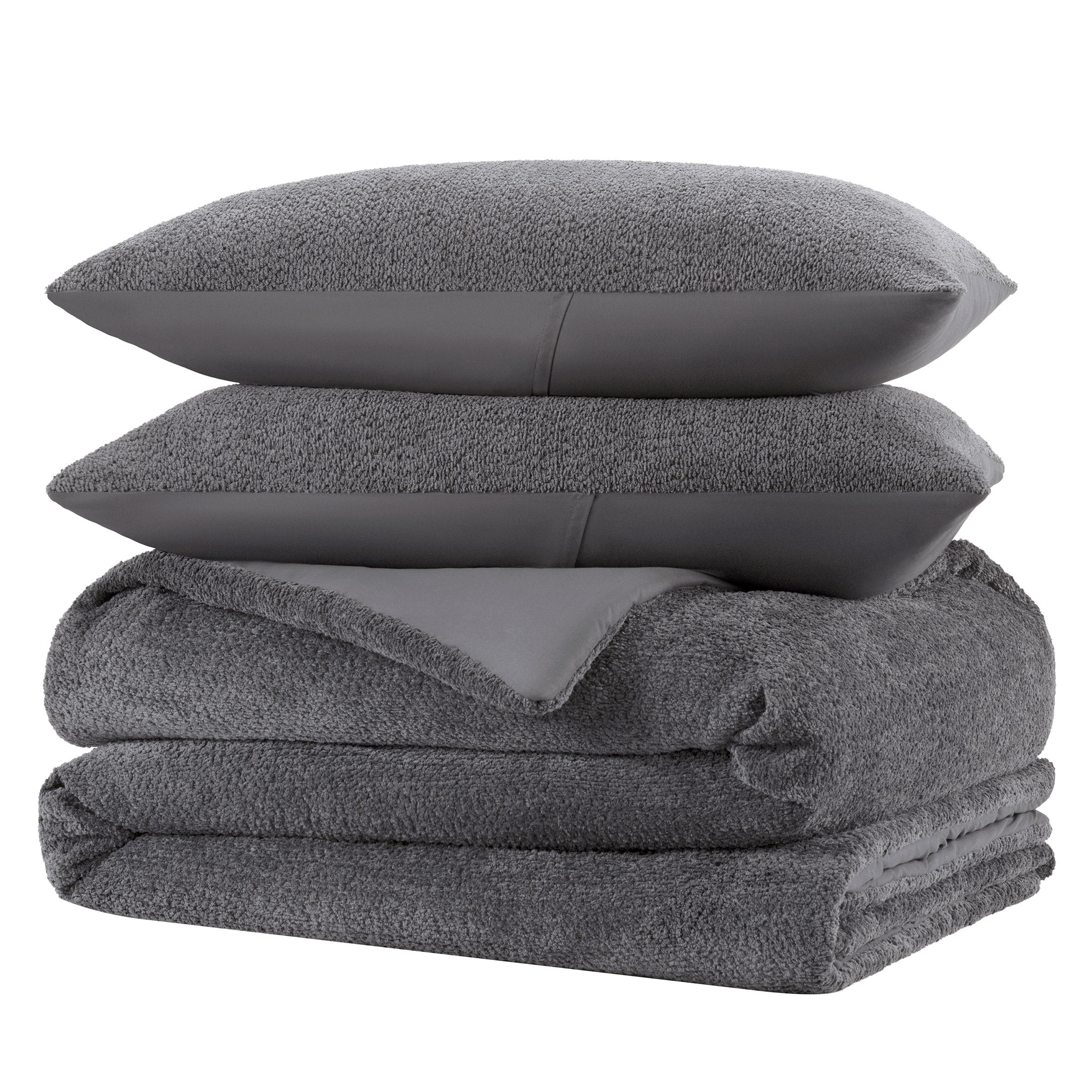 Cococozy 3-piece Bouclé Comforter Set