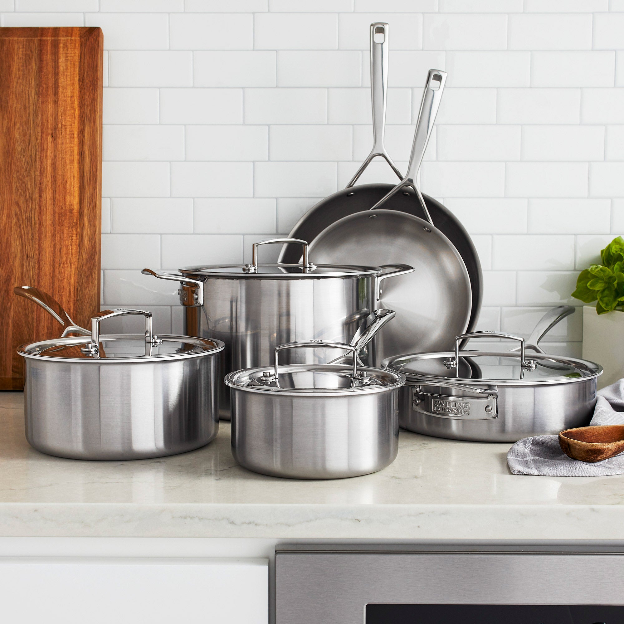Henckels Aurora 5-Ply 10-piece Cookware Set