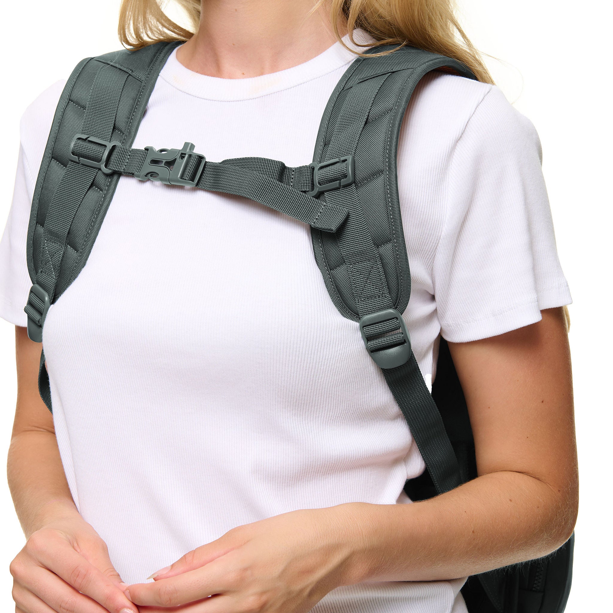 Lolë Quilted Laptop Backpack