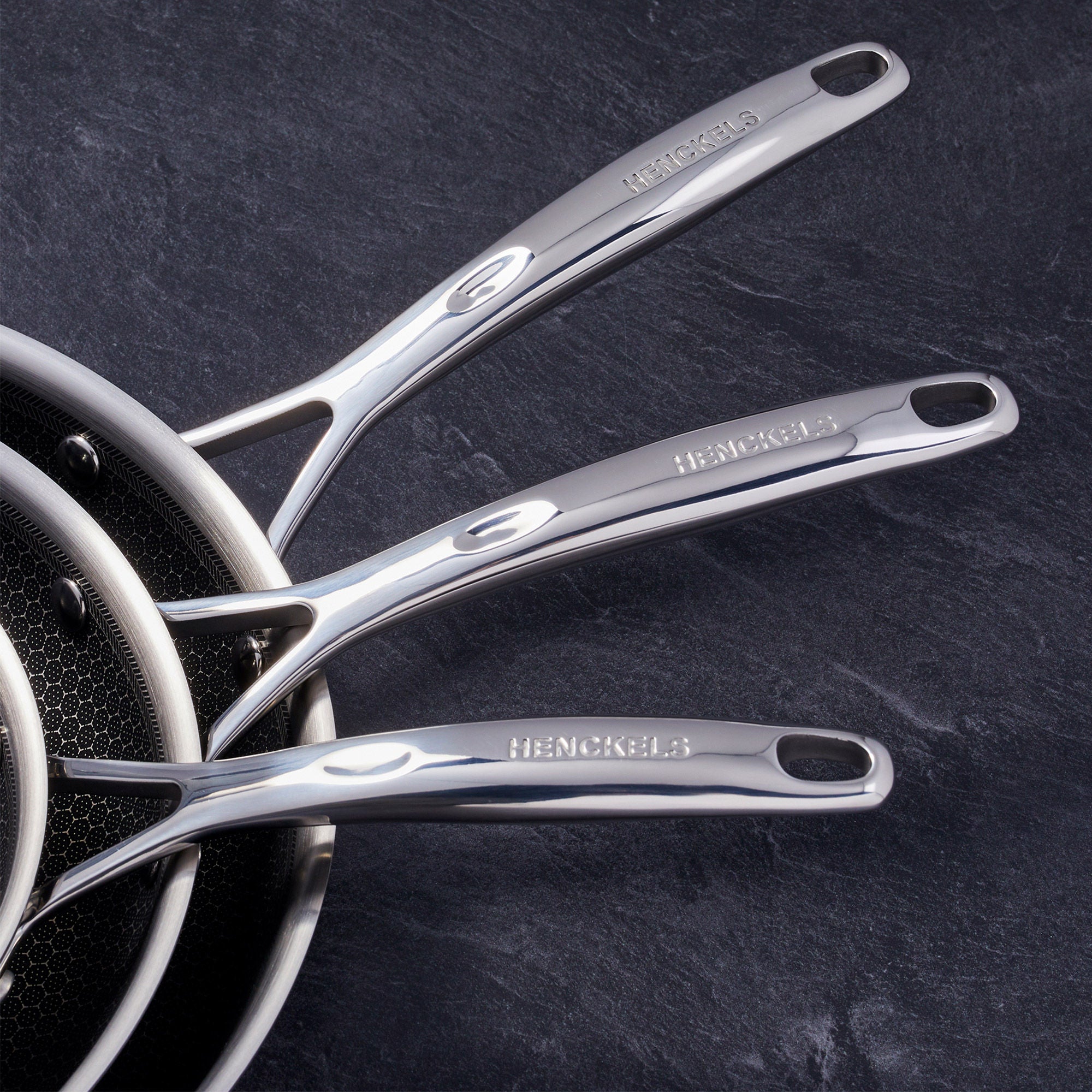 Henckels Paradigm Ceramic 3-piece Fry Pan Set