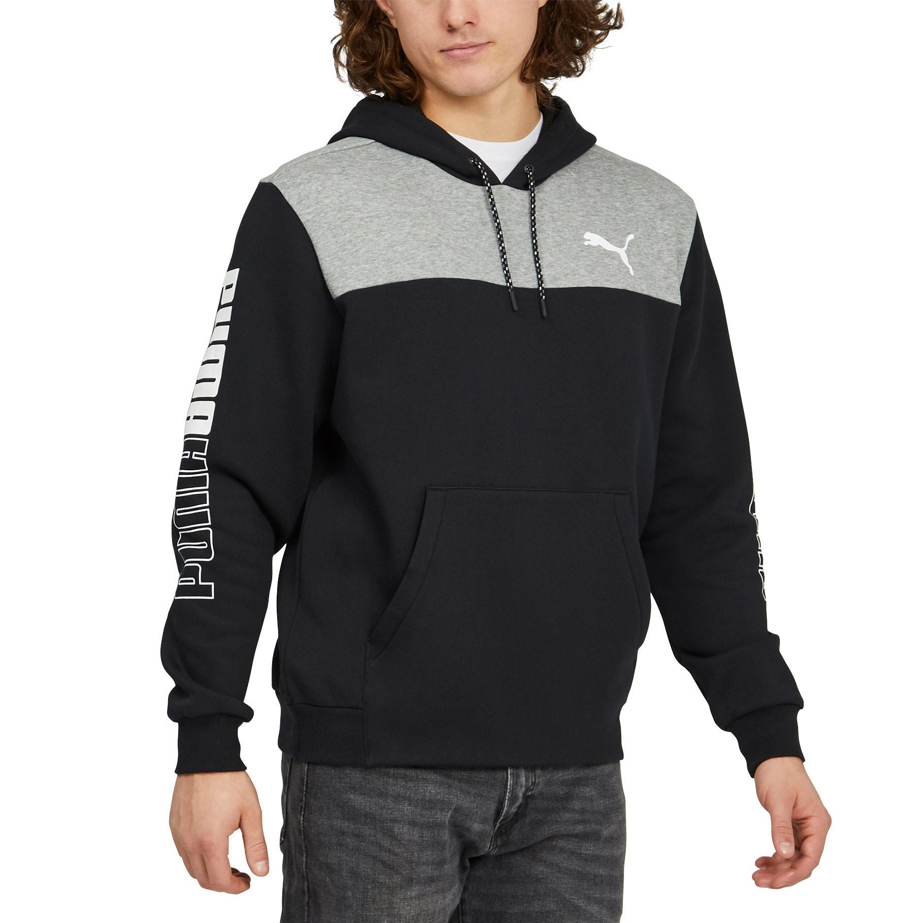 PUMA Men's Mirrored Hooded Sweatshirt
