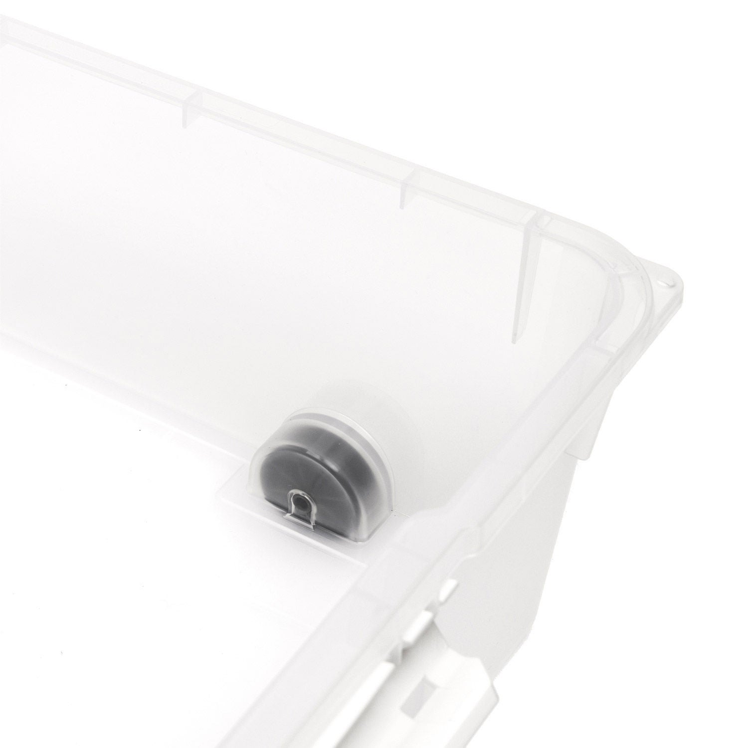 Greenmade InstaView 57 Quart Underbed Storage Bin with Wheels, 2-pack