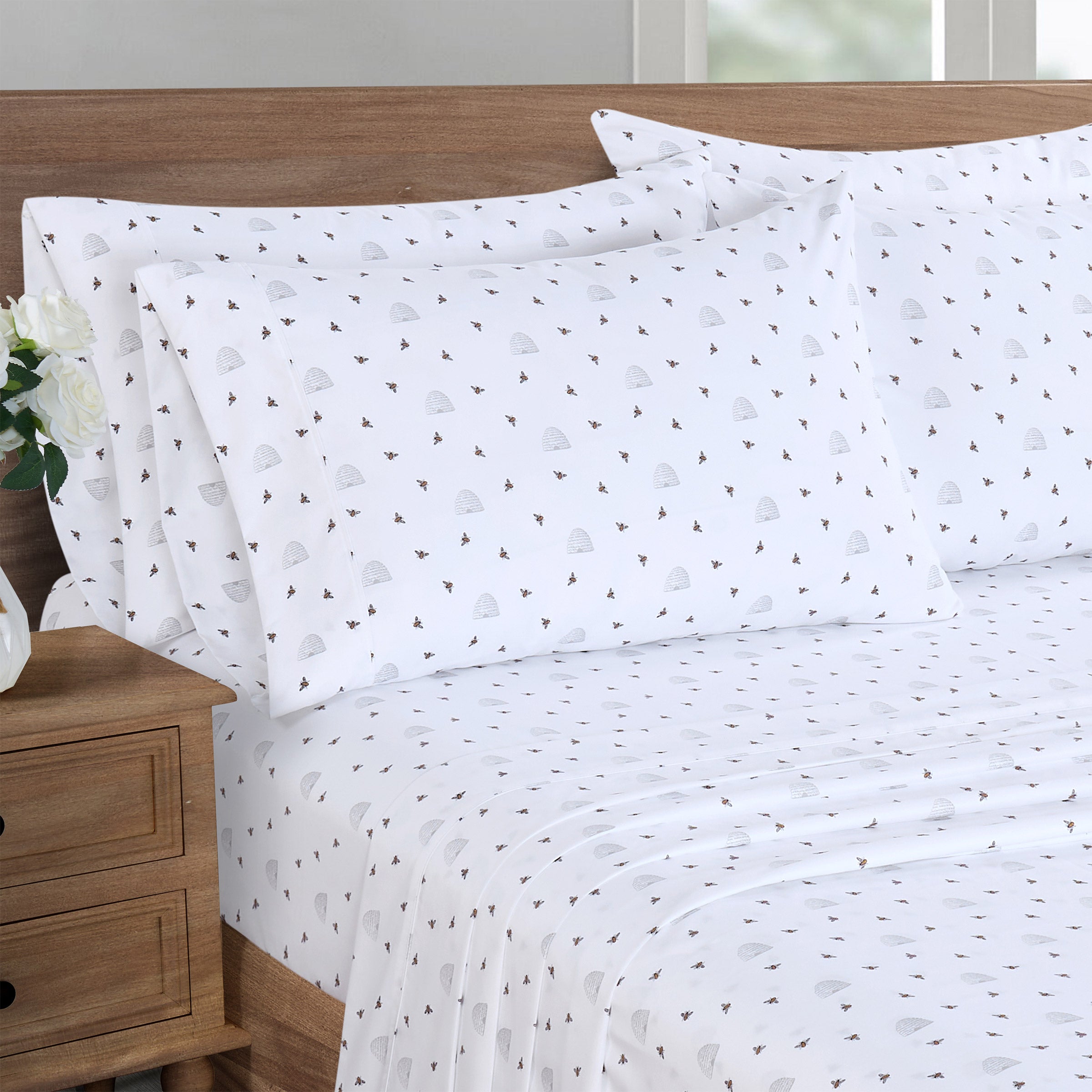 SPHF Microfiber 6-piece Sheet Set