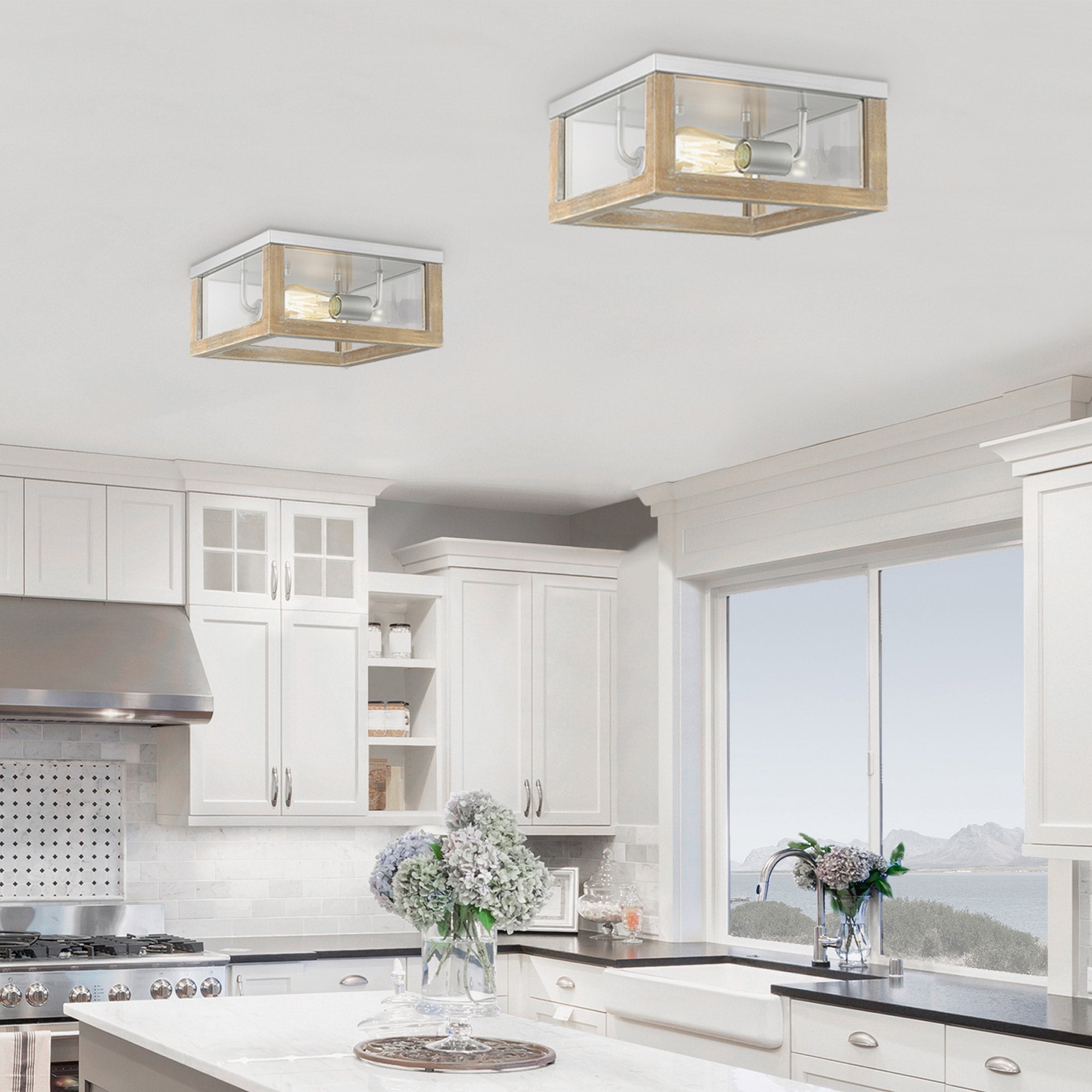 OVE Decors Audley Flush Mount Ceiling Light