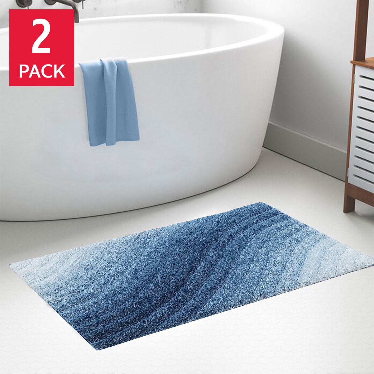 Prism Bath Rug 2-pack