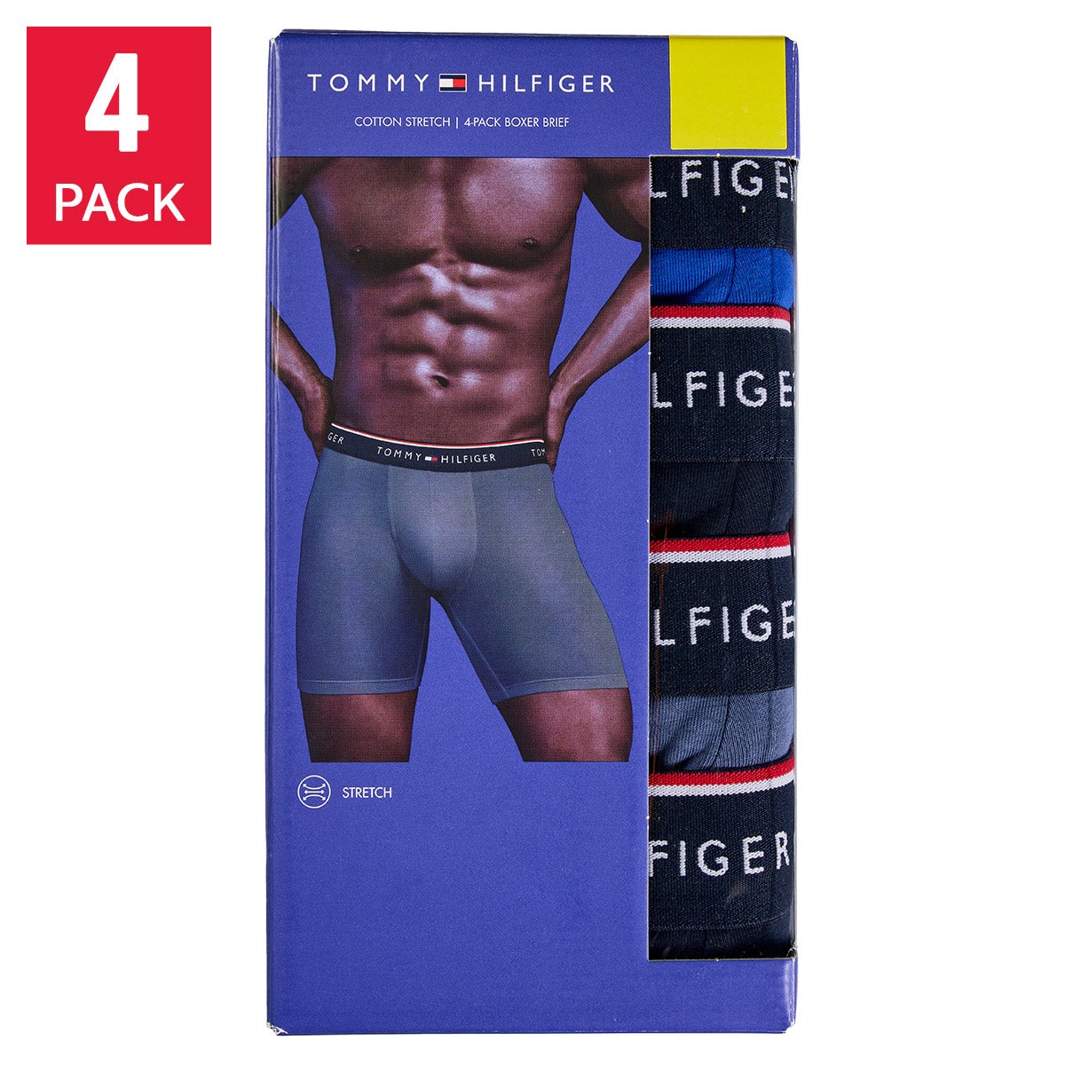 Tommy Hilfiger Men's Boxer Brief, 4-pack