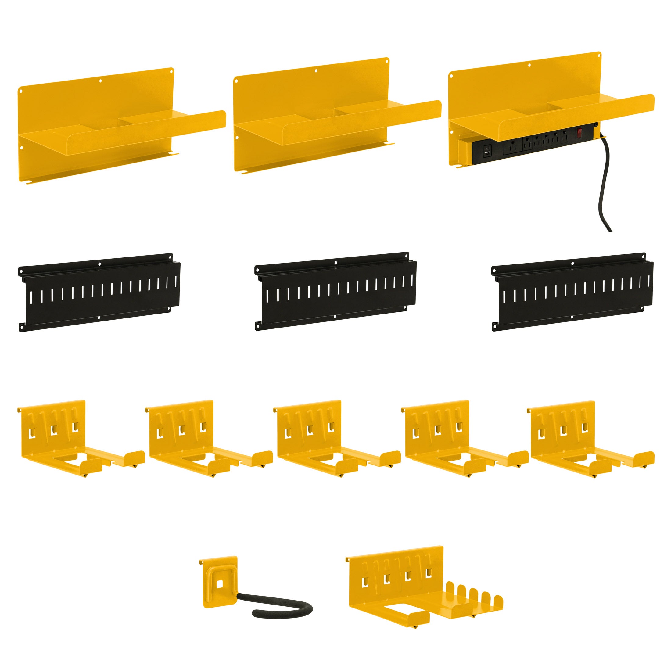 Permasteel 14-piece Wall Storage System