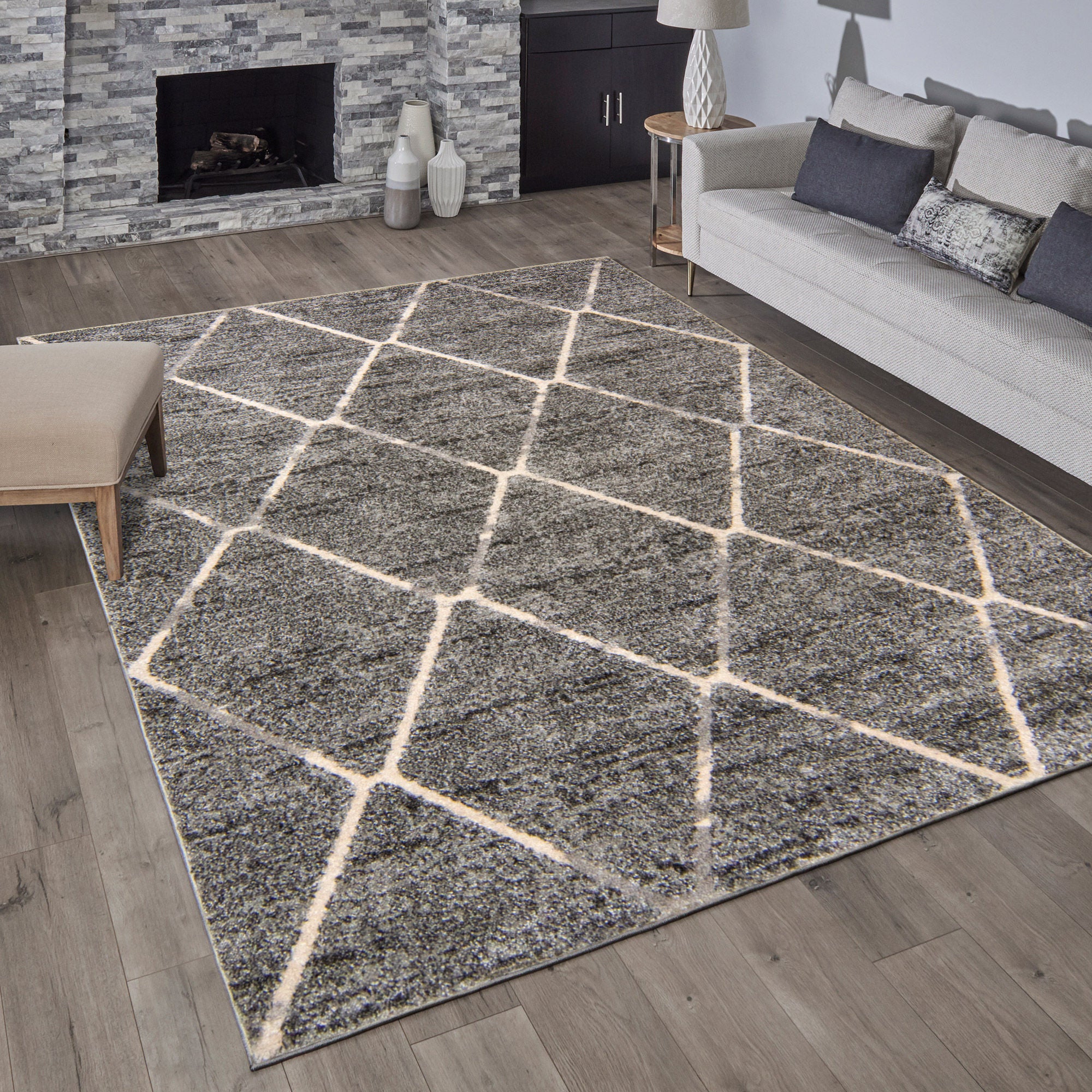 Siena Rug Collection, Marca Gray