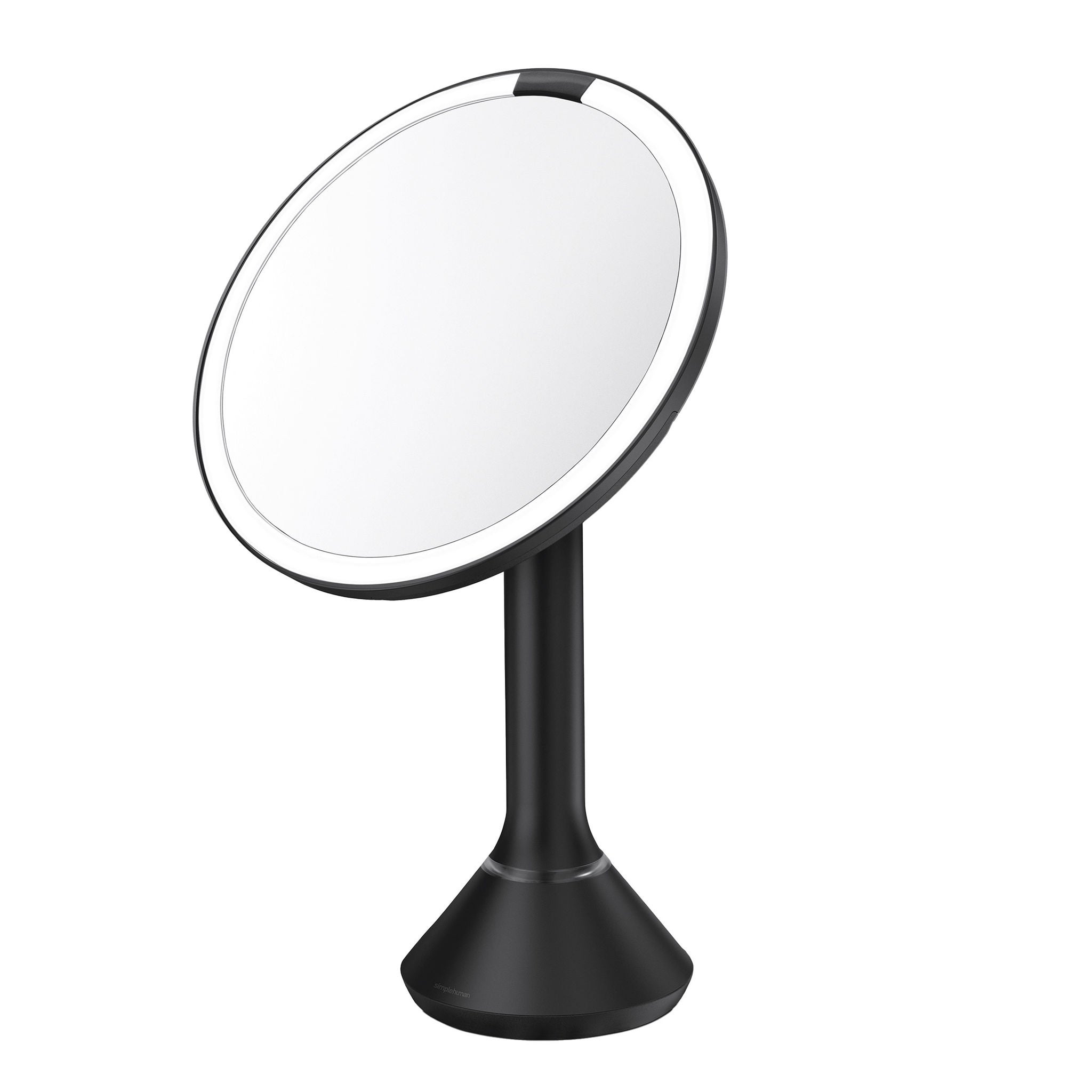 simplehuman 8” Round LED Sensor Mirror with 5x and 10x Magnification