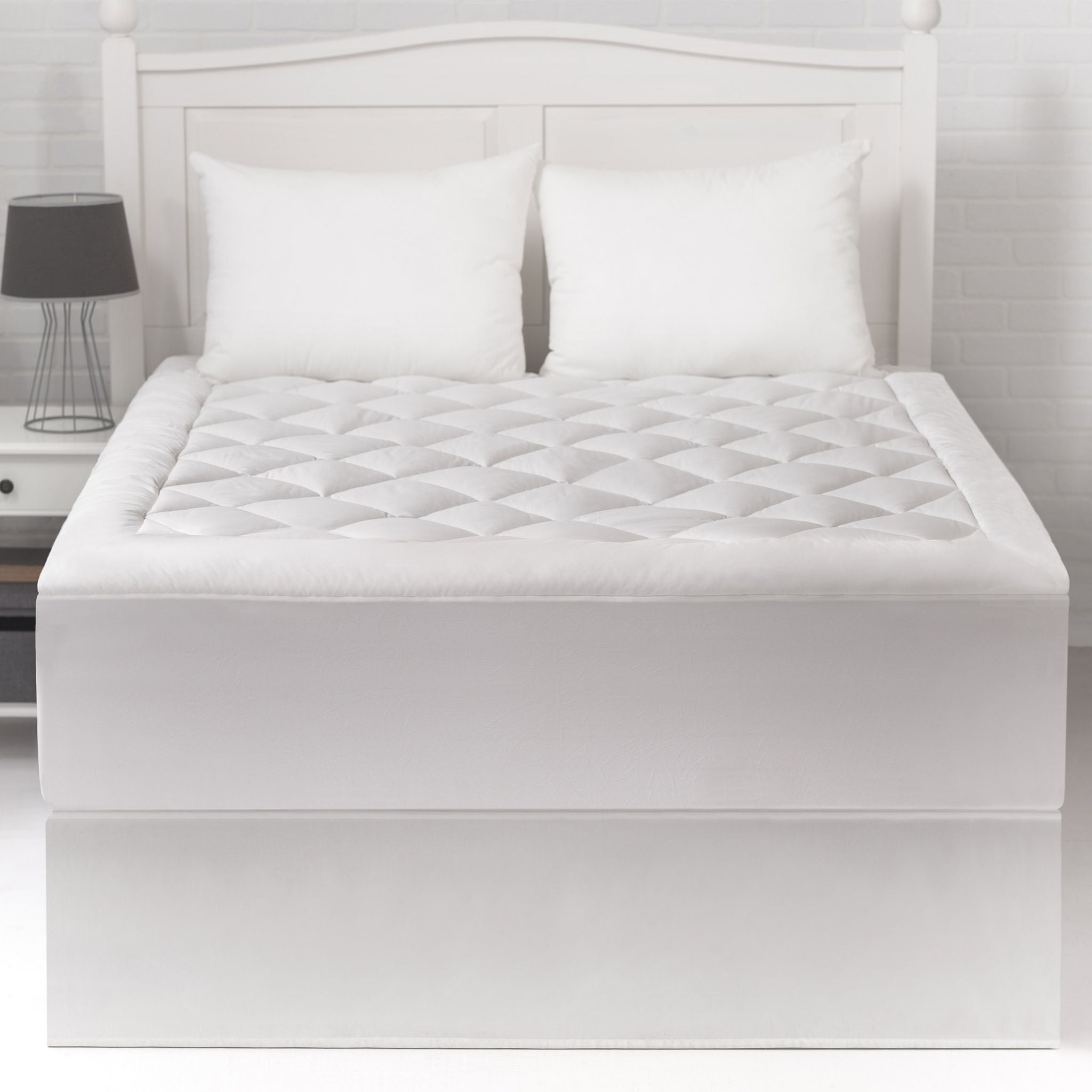 TheraLuxe by Therapedic 1" 400 Thread Count Cotton Mattress Pad