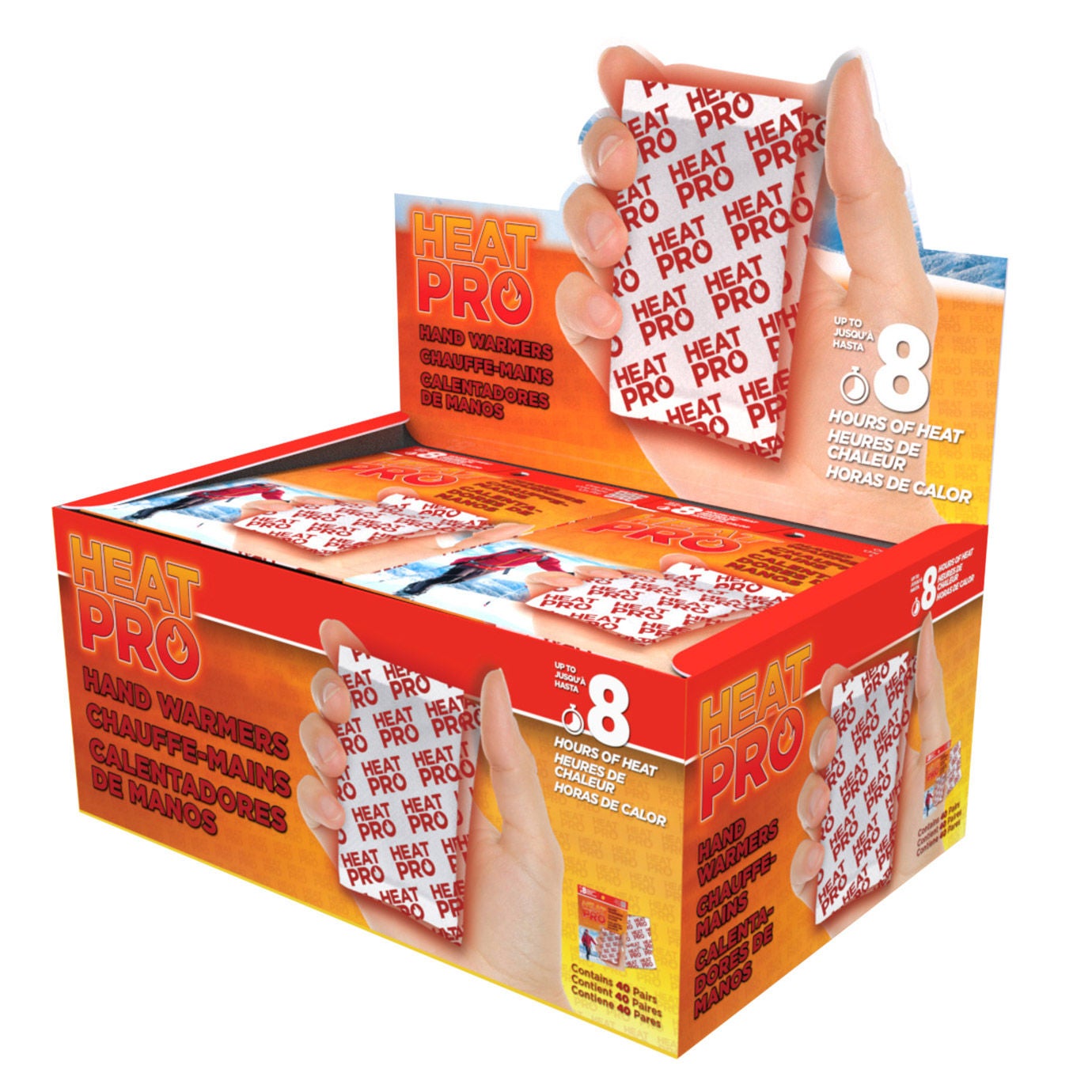 Heat Pro Hand Warmers, 80-pairs