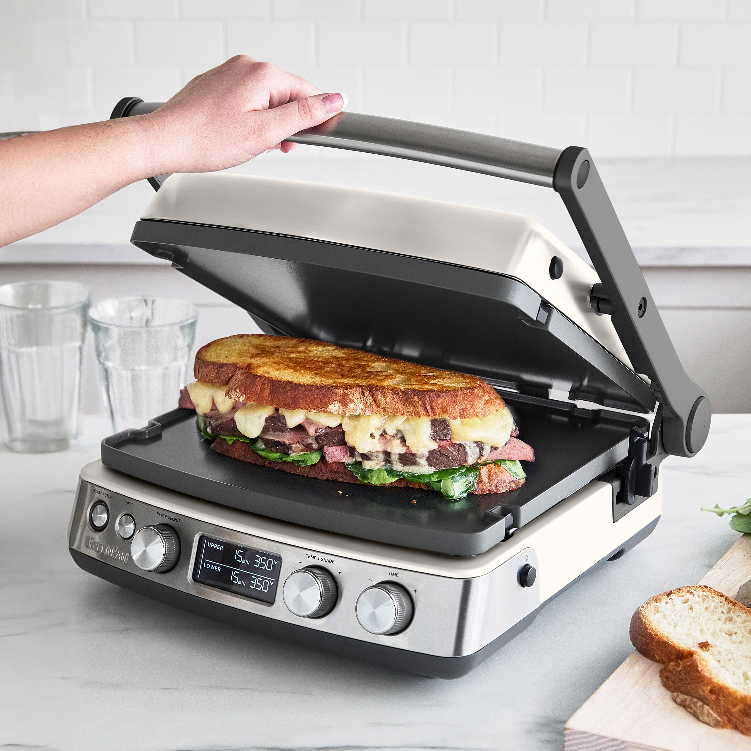 GreenPan Multi Grill & Griddle with Waffle Plate
