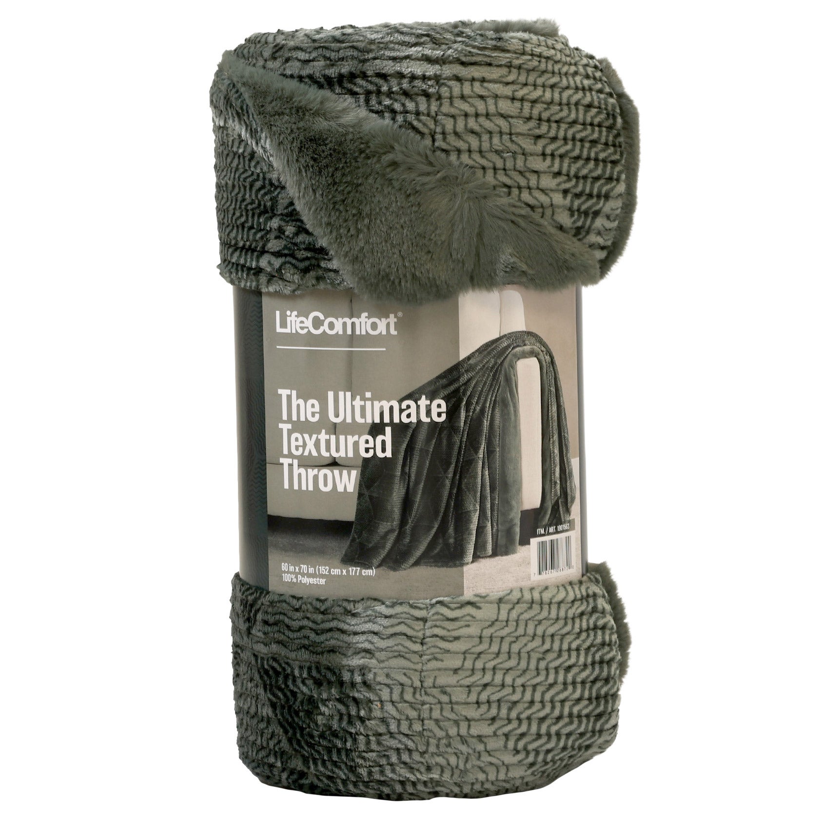 Life Comfort Ultimate Textured Throw