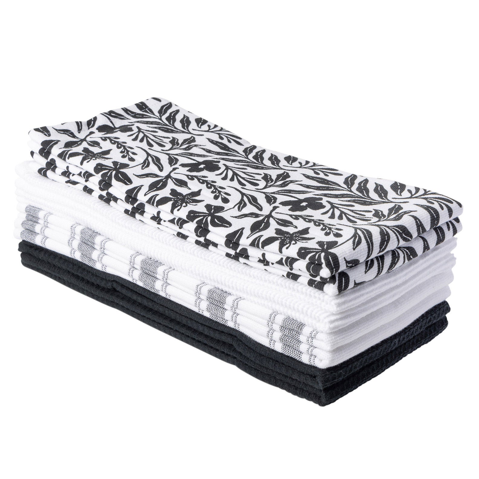 Everyday Kitchen Towels, 8-pack