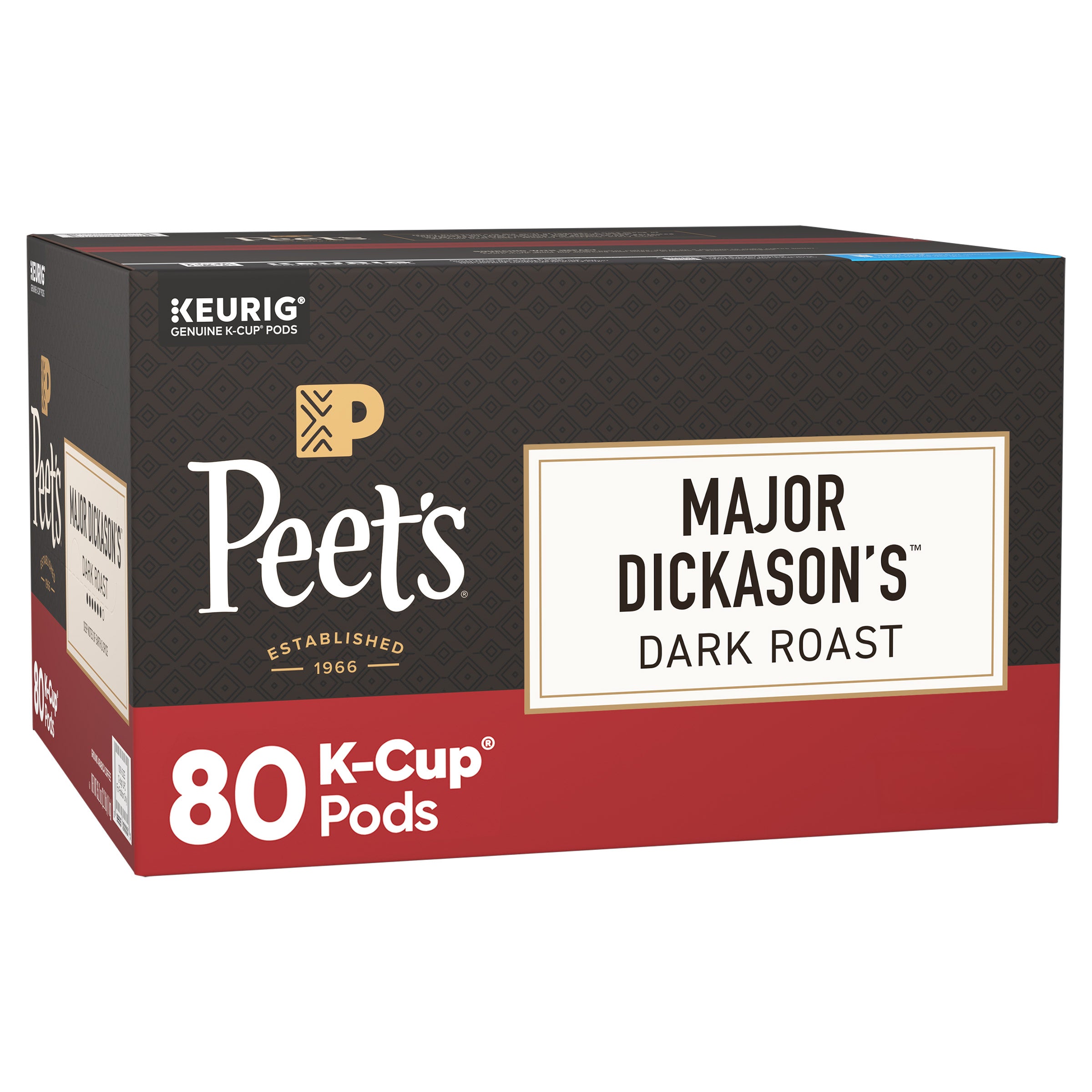 Peet's Coffee Major Dickason’s K-Cup Coffee Pods, 80-count
