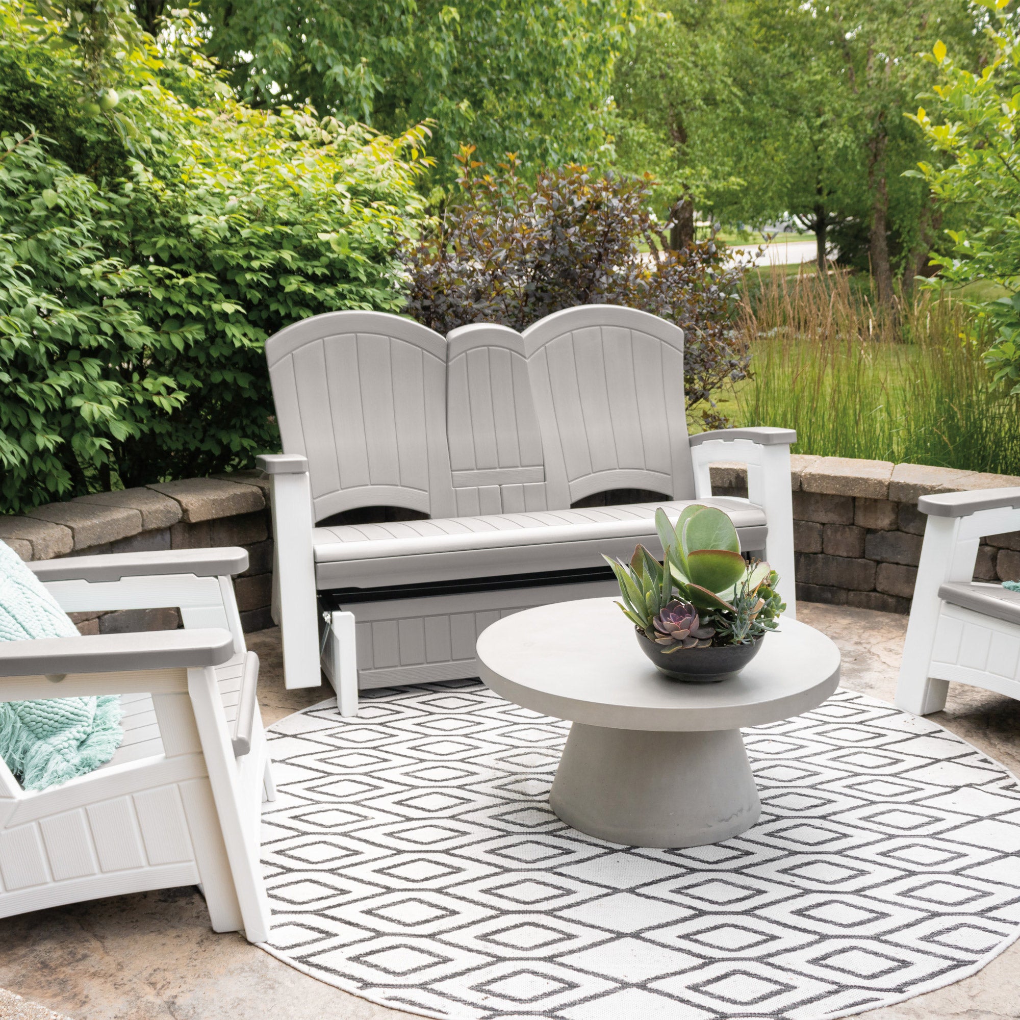 Suncast Adirondack Glider