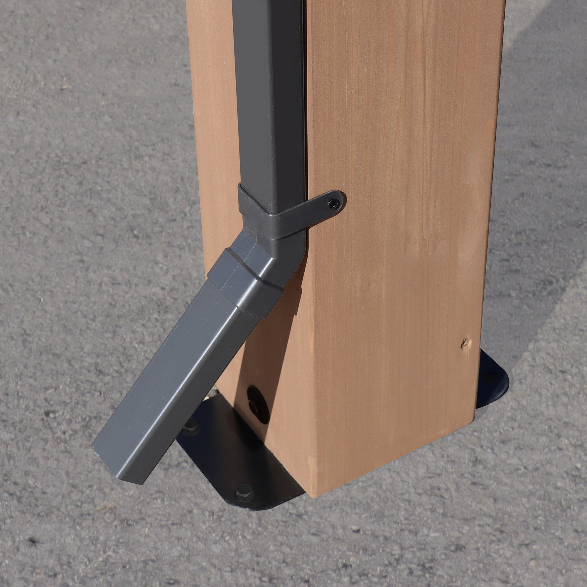 Yardistry Multi-Purpose Shade Structure Rain Gutter