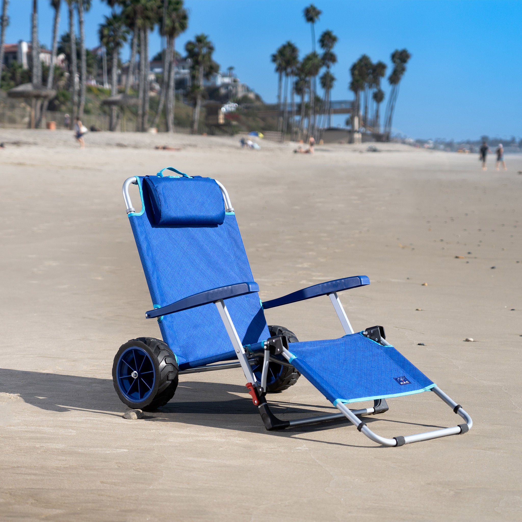 Mac Sports Beach Day Lounger Combo Cart