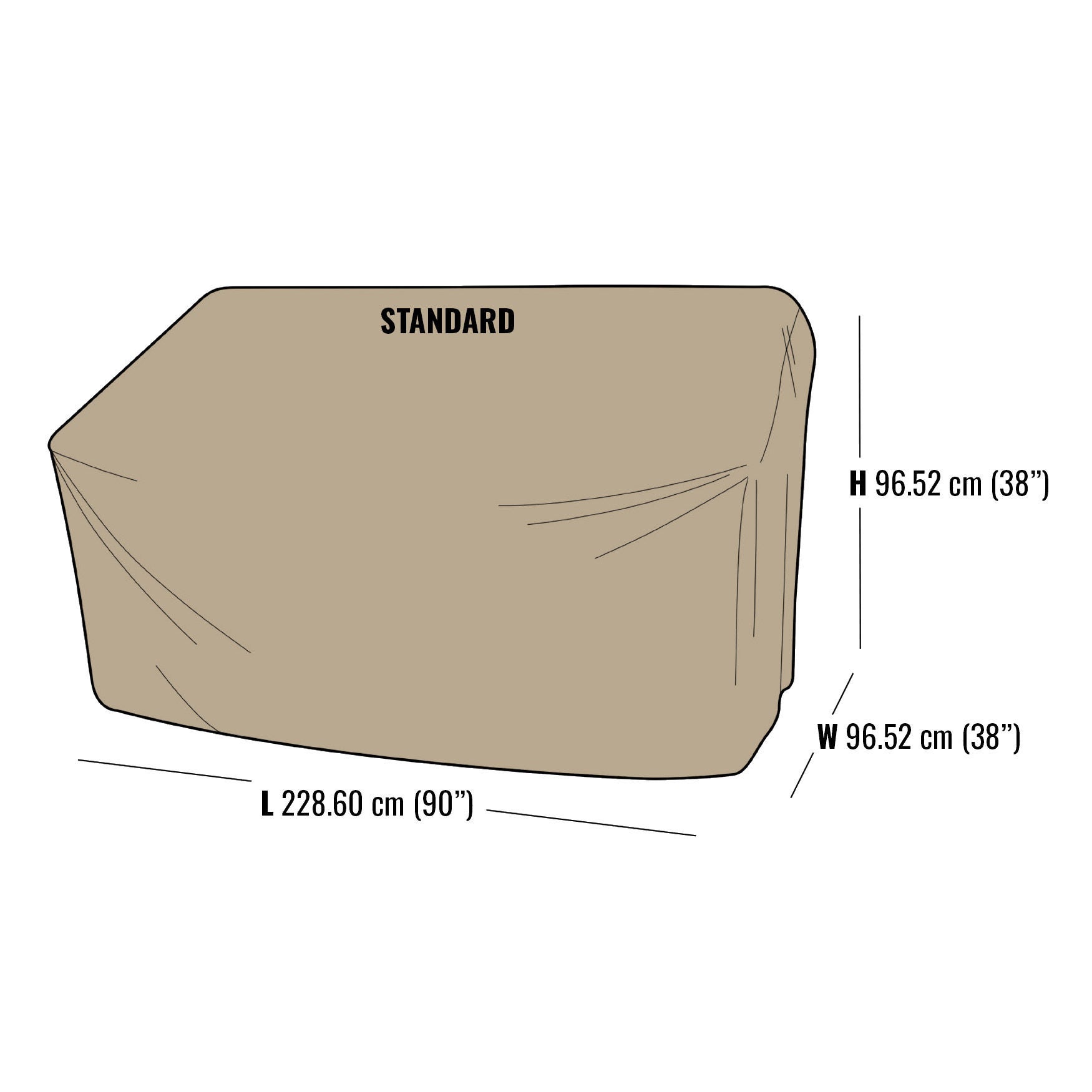 Outdoor Patio Sofa Cover