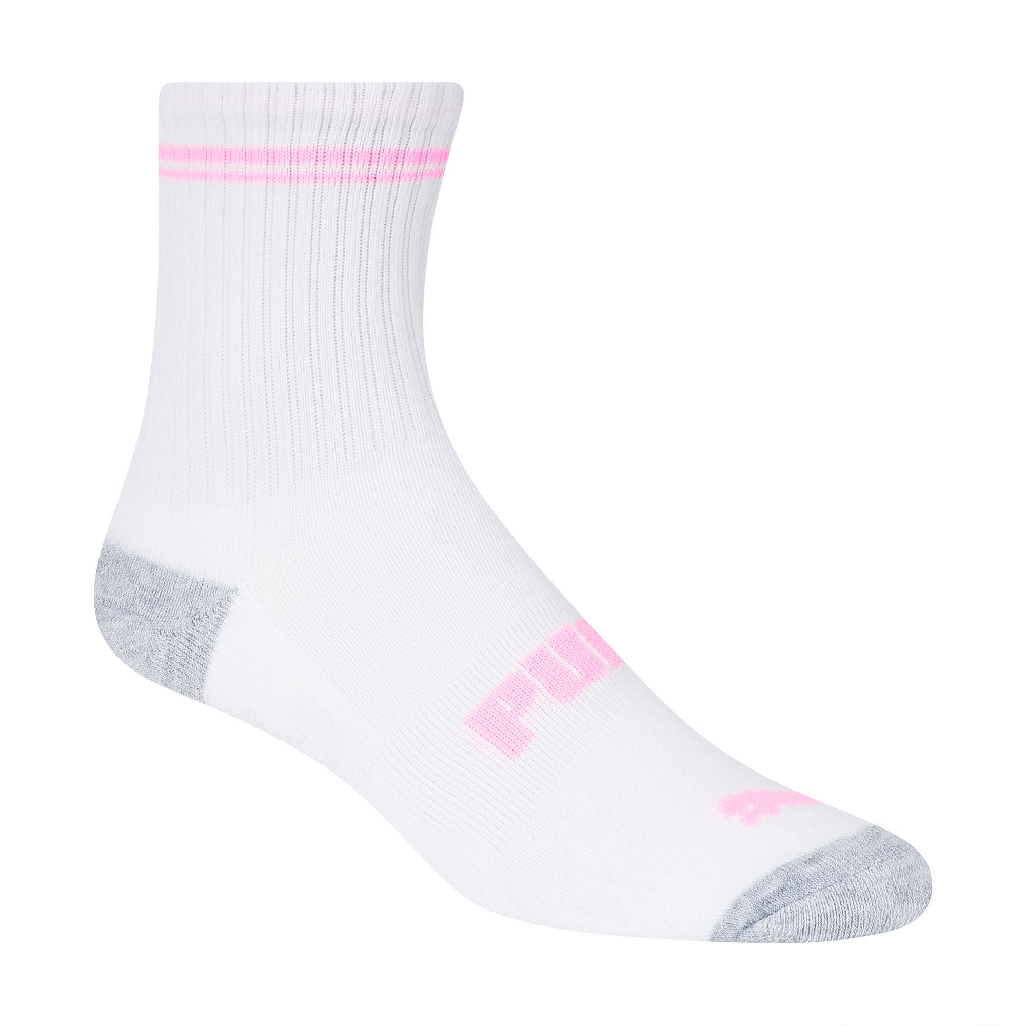 PUMA Kids' Low Crew Socks, 20-pair