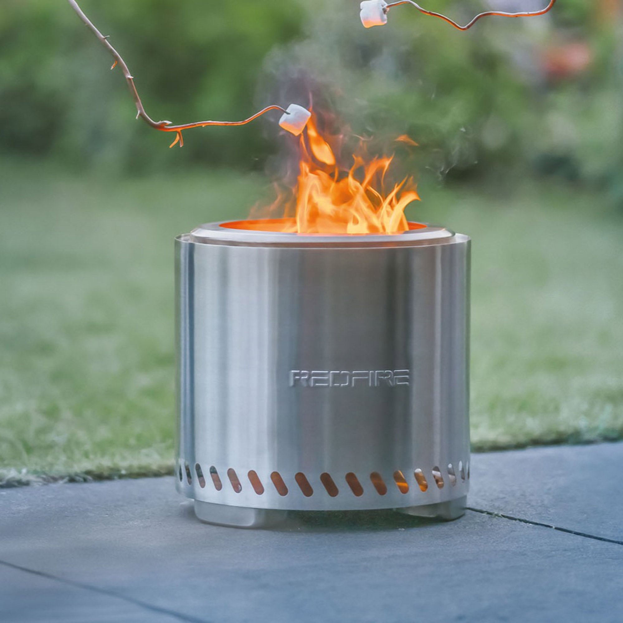 Redfire Volcano Fire Pit in Stainless Steel Finish
