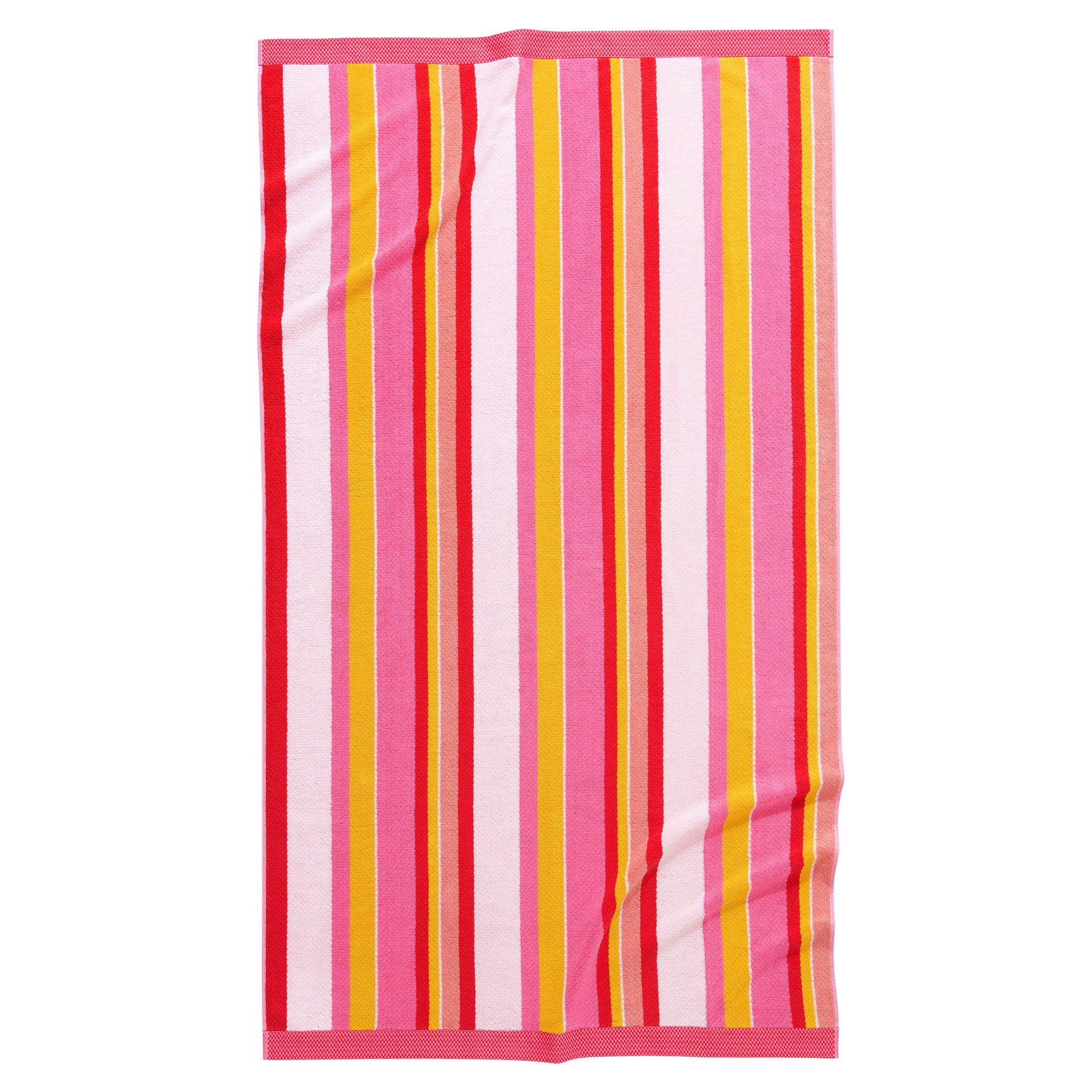 Reversible Jacquard Beach Towel, 2-pack