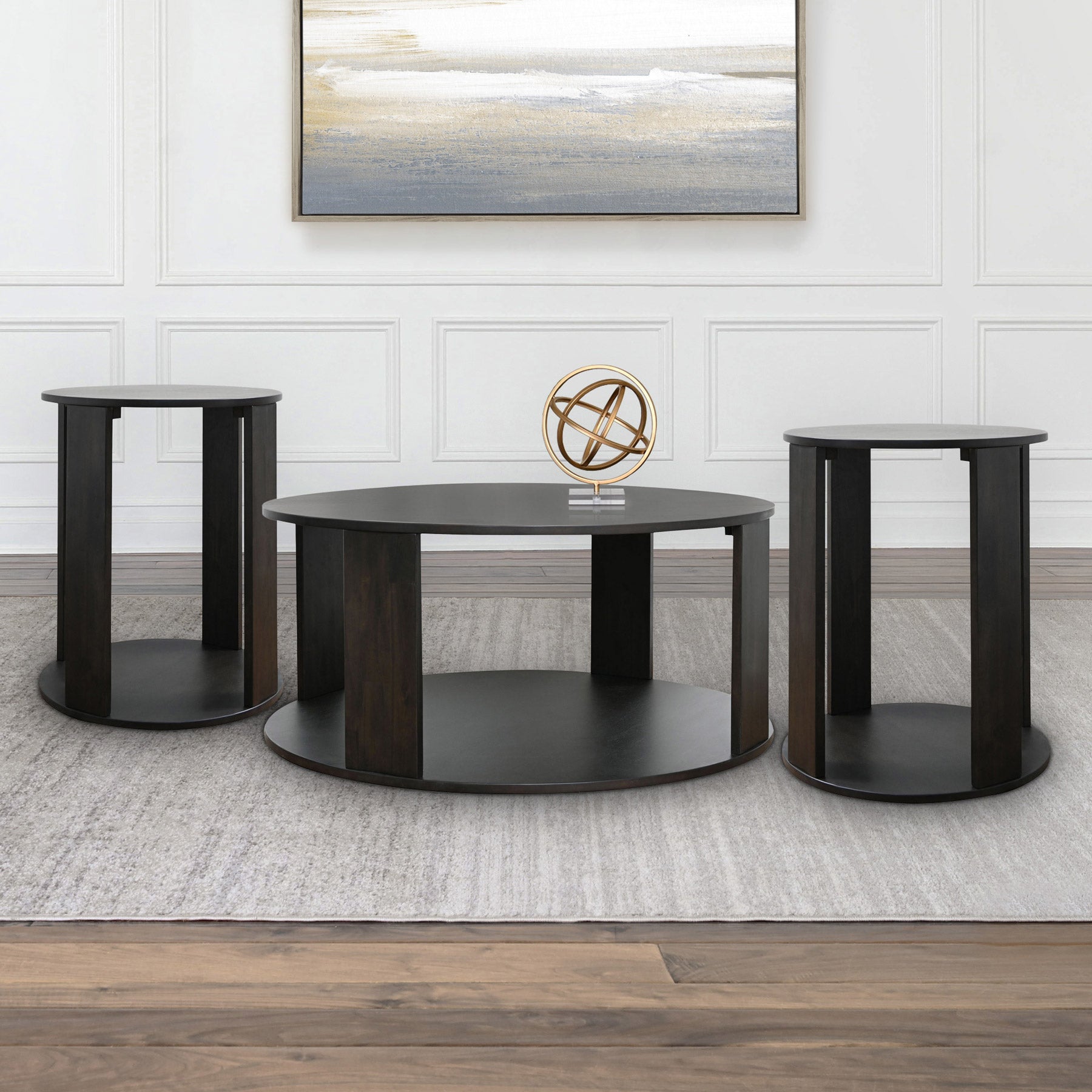 Kyson 3-piece Occasional Table set